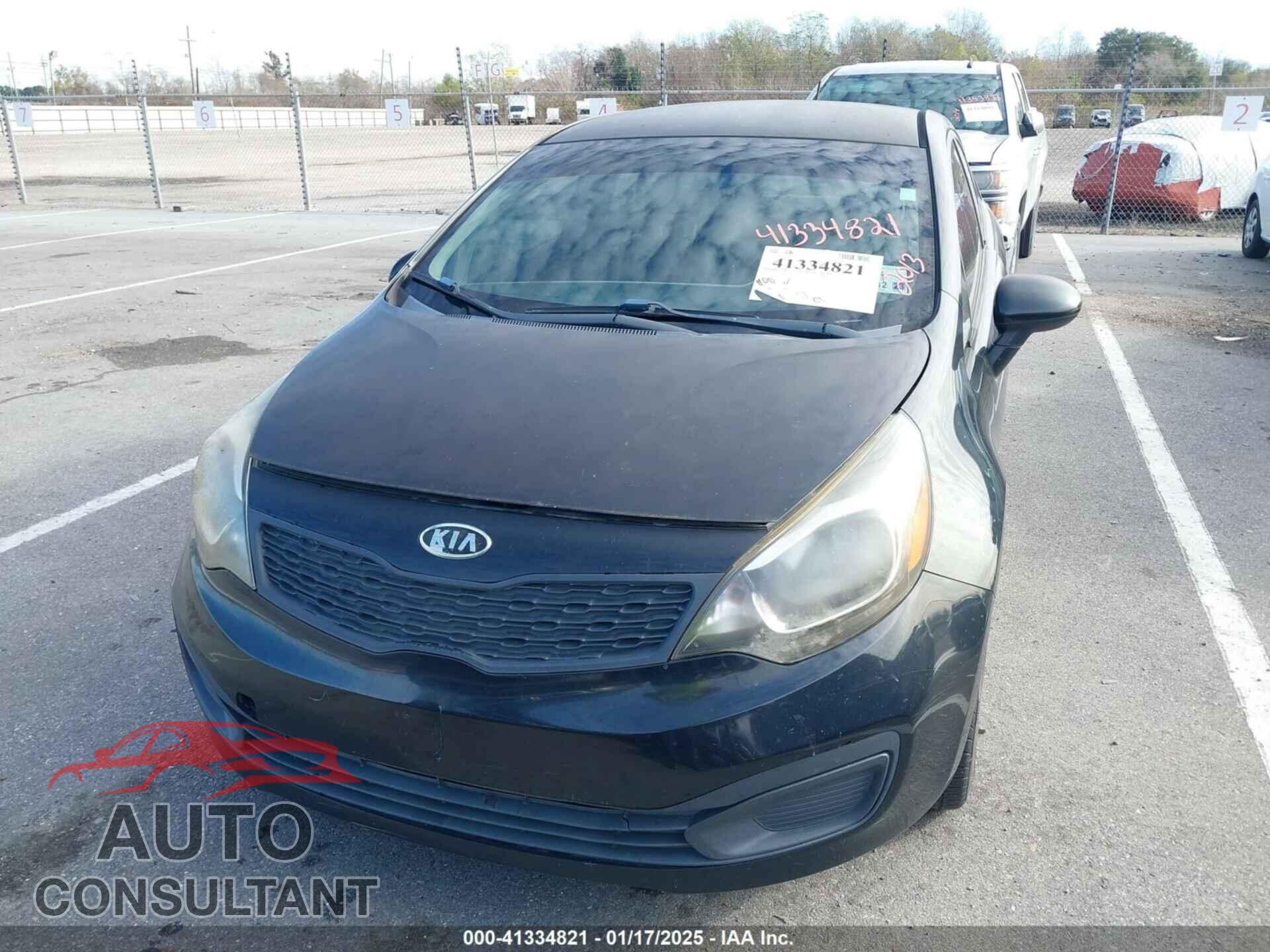 KIA RIO 2013 - KNADM4A33D6126374