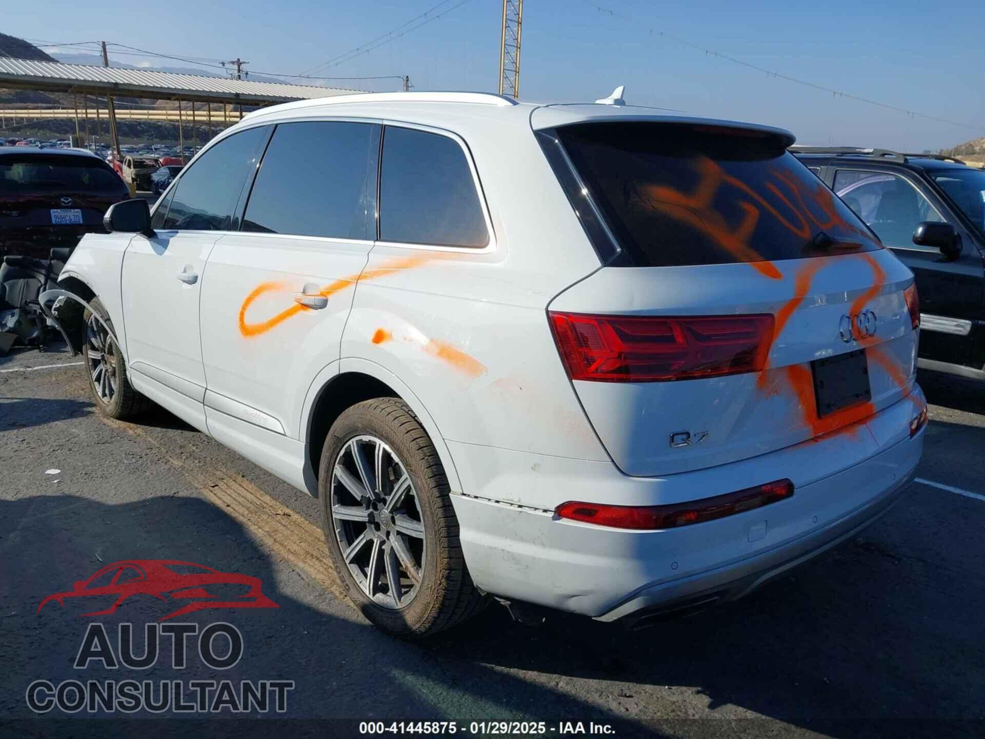 AUDI Q7 2017 - WA1LABF79HD035600