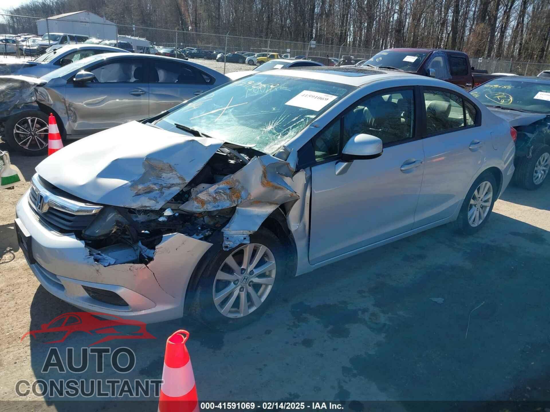 HONDA CIVIC 2012 - 2HGFB2F93CH512911