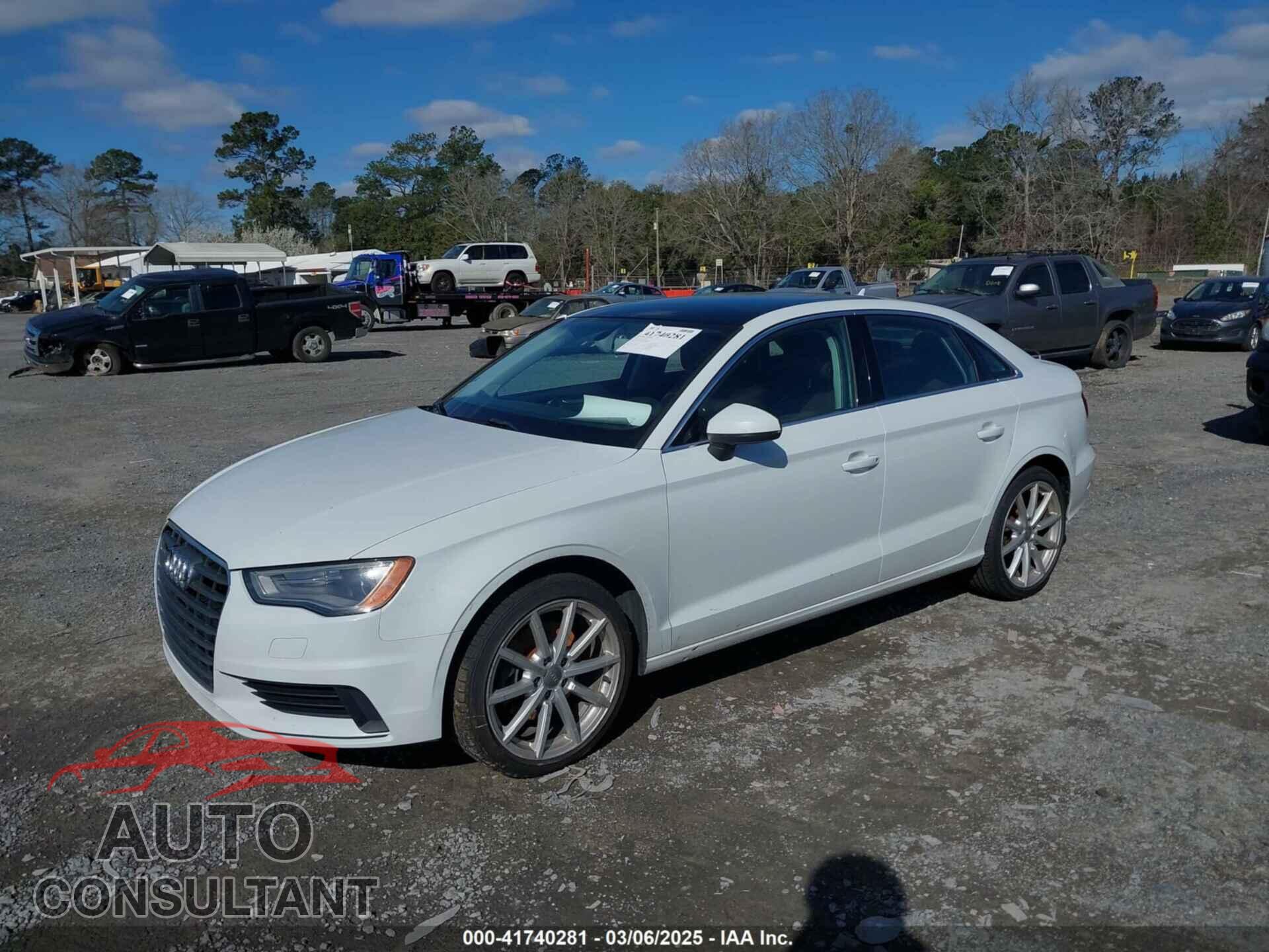 AUDI A3 2015 - WAUEFGFF5F1137539