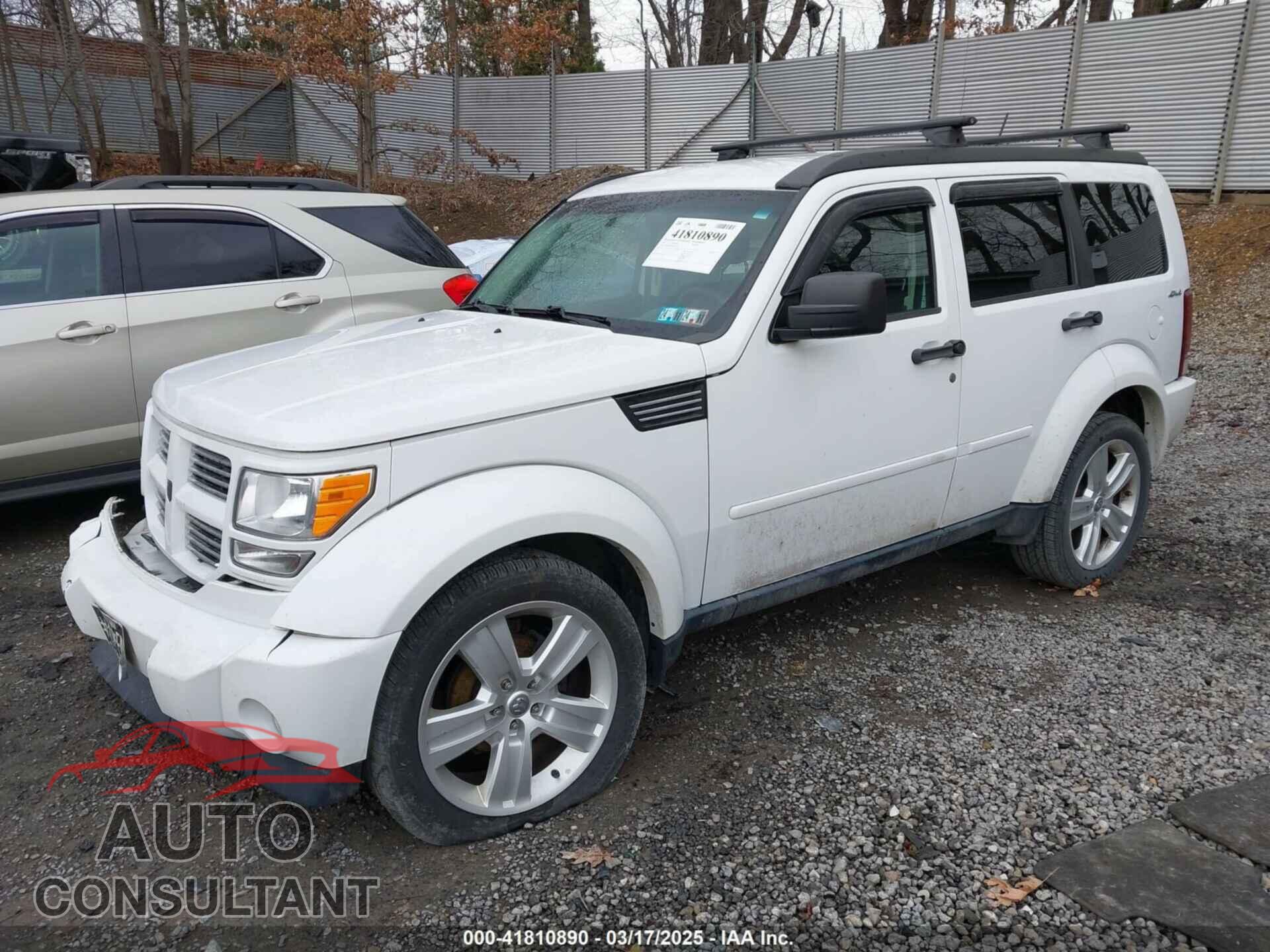DODGE NITRO 2011 - 1D4PU4GK8BW598715