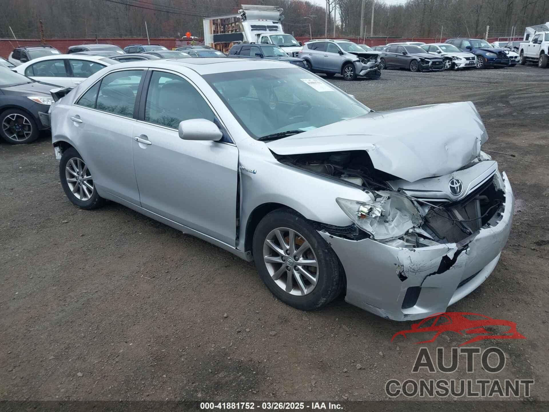 TOYOTA CAMRY HYBRID 2011 - 4T1BB3EK7BU129889