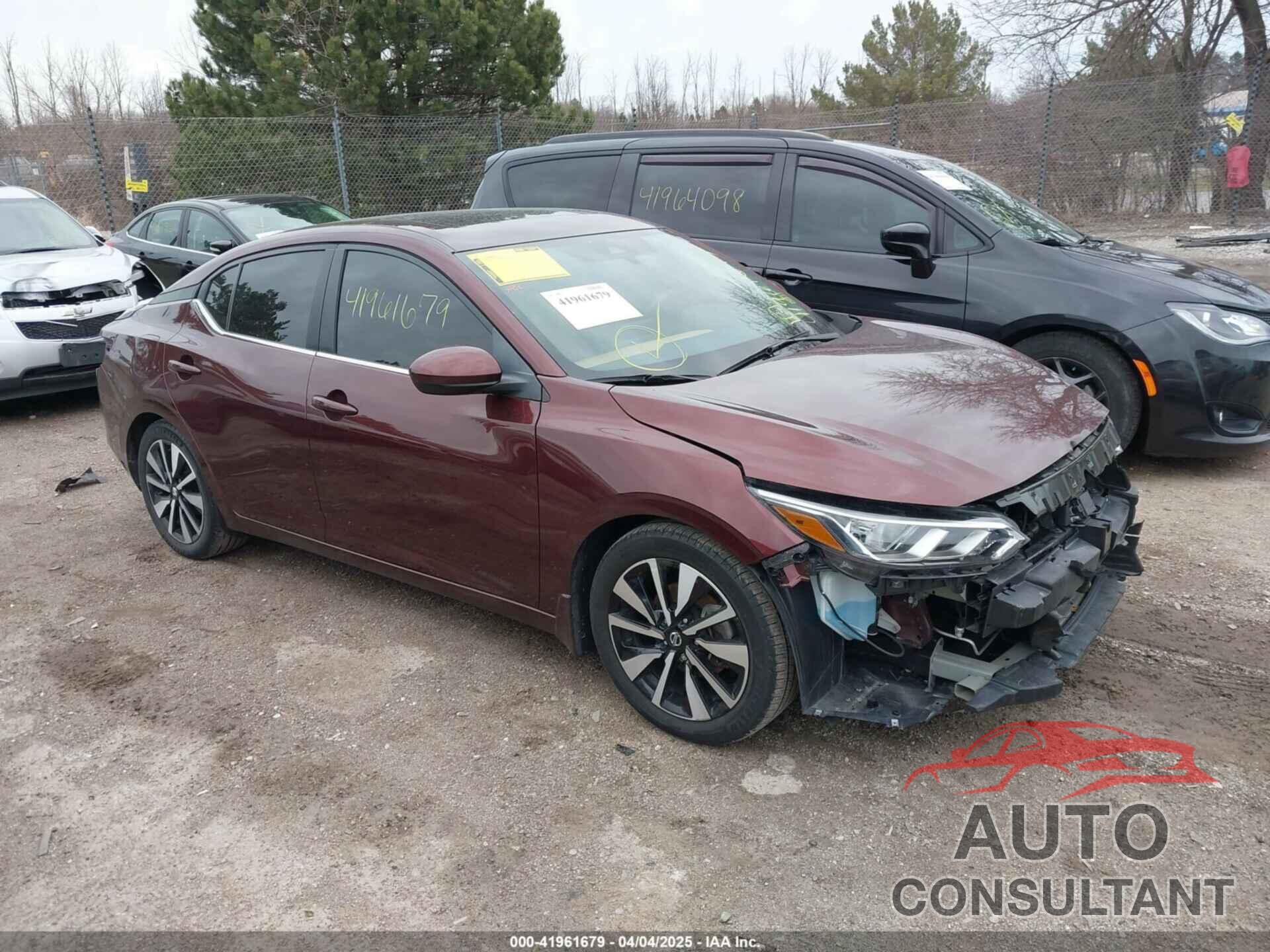 NISSAN SENTRA 2021 - 3N1AB8CV0MY291604