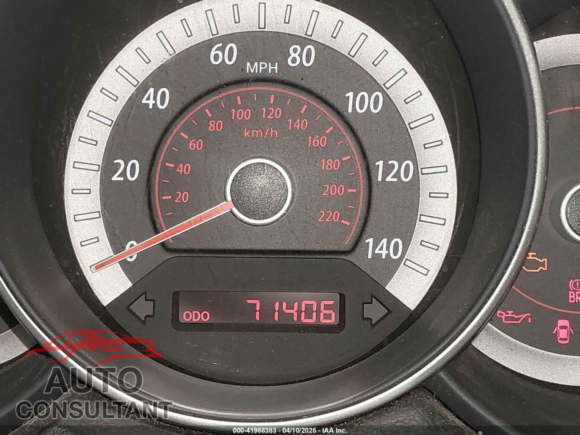 KIA FORTE 2012 - KNAFT4A26C5595417