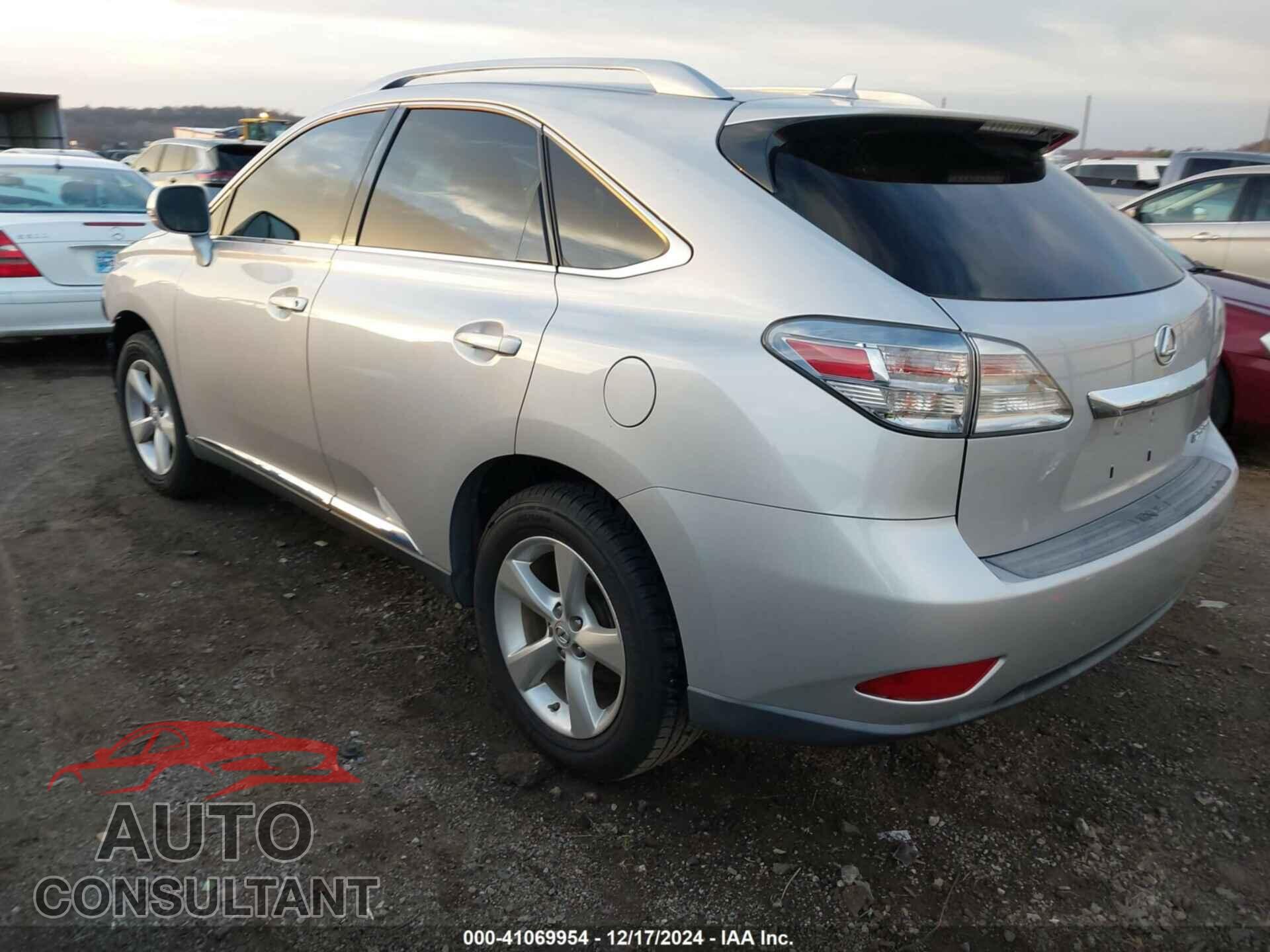 LEXUS RX 350 2011 - 2T2BK1BA8BC093269