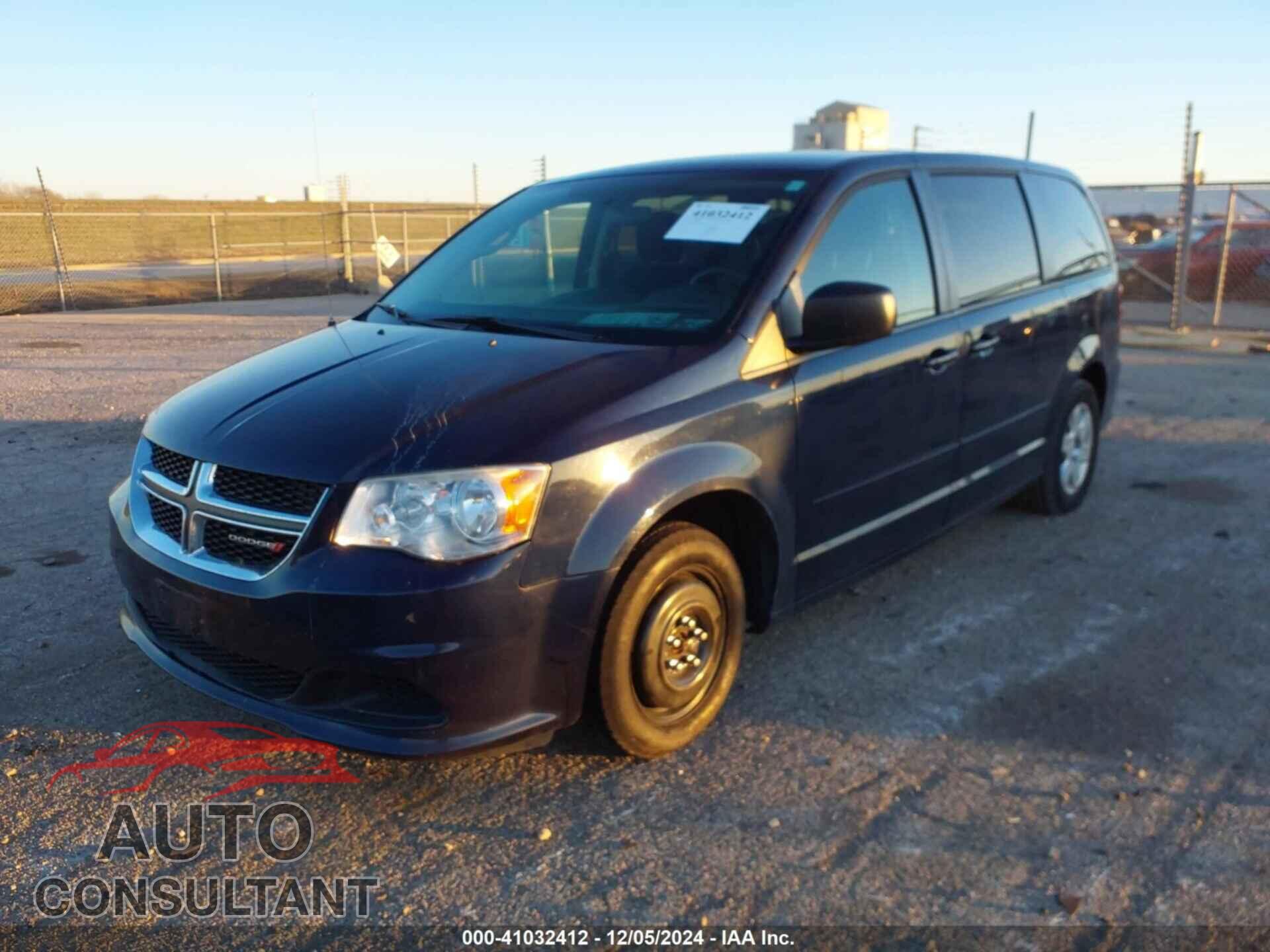 DODGE GRAND CARAVAN 2012 - 2C4RDGBG5CR407529