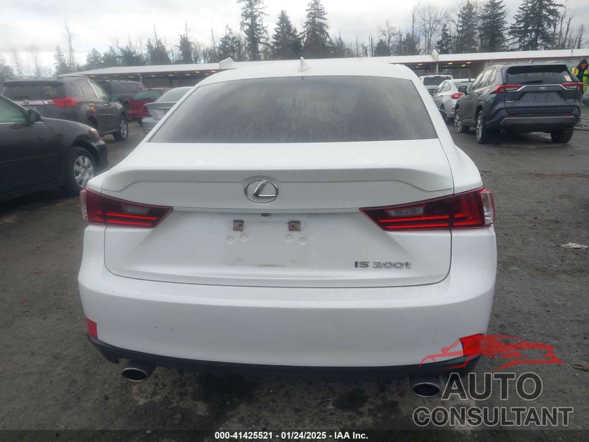 LEXUS IS 200T 2016 - JTHBA1D20G5028688
