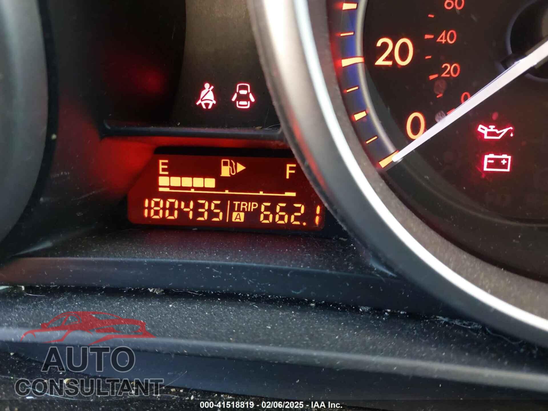 MAZDA MAZDA3 2010 - JM1BL1H57A1237697