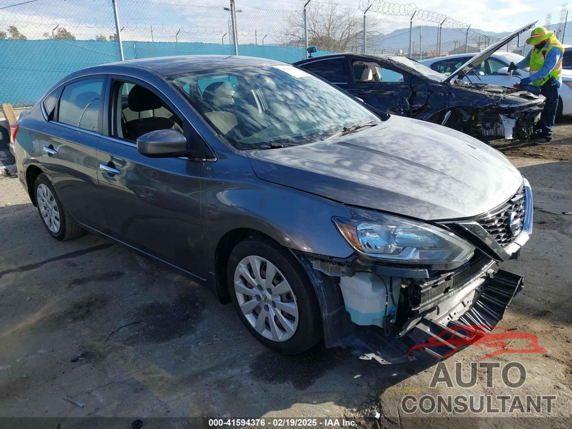 NISSAN SENTRA 2019 - 3N1AB7AP5KY231412