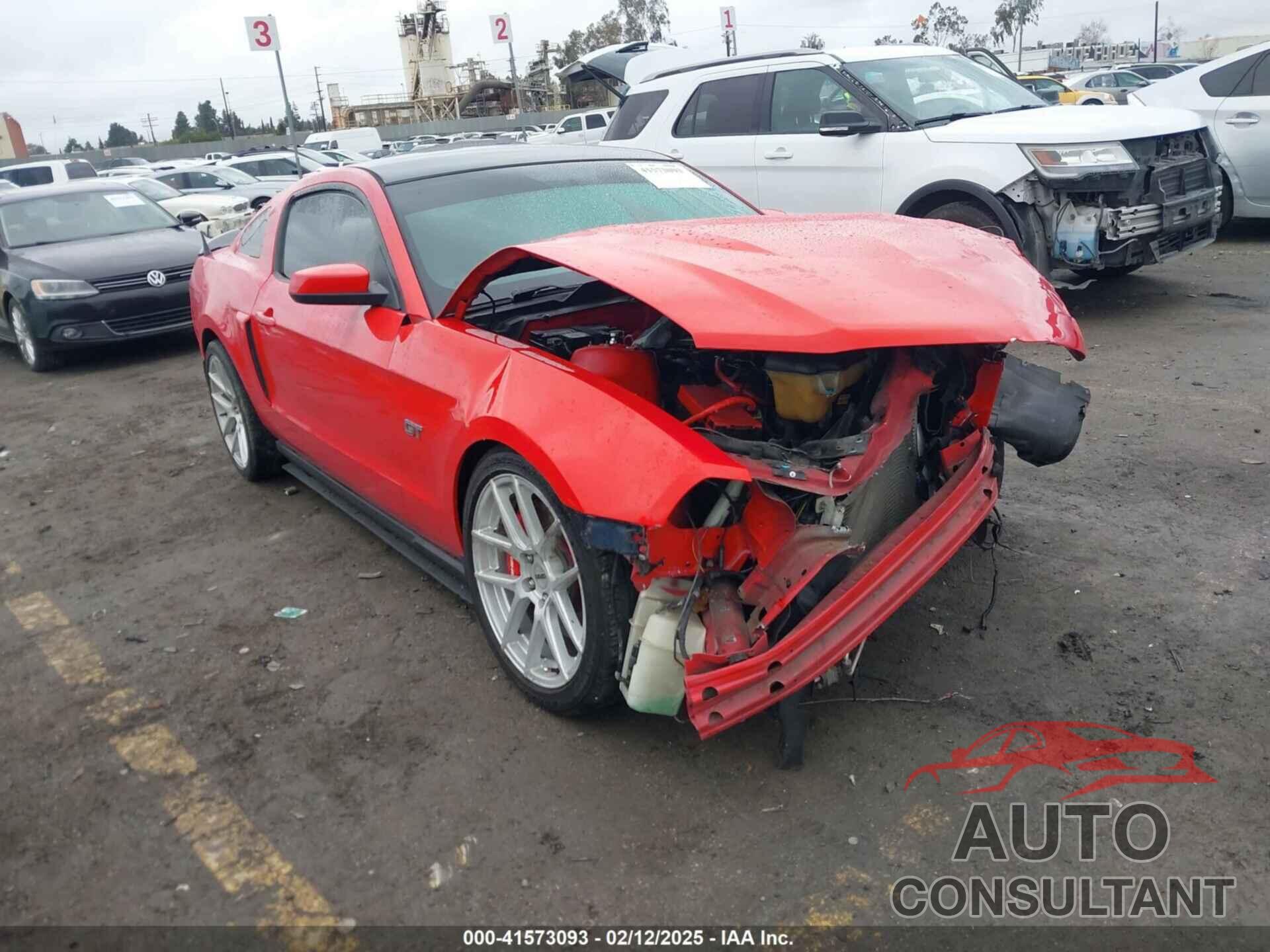 FORD MUSTANG 2010 - 1ZVBP8CHXA5127425