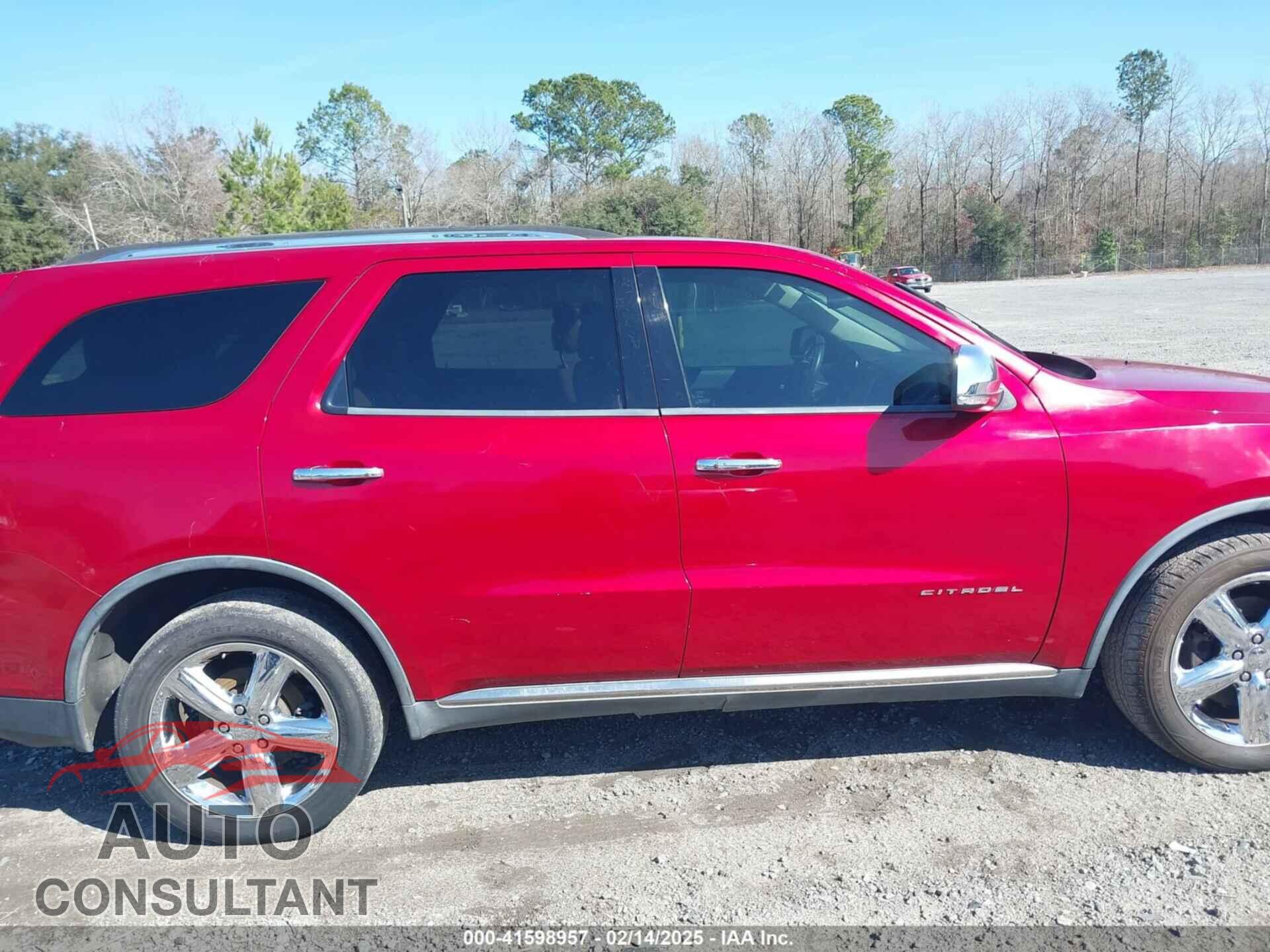 DODGE DURANGO 2011 - 1D4SD5GT0BC592515