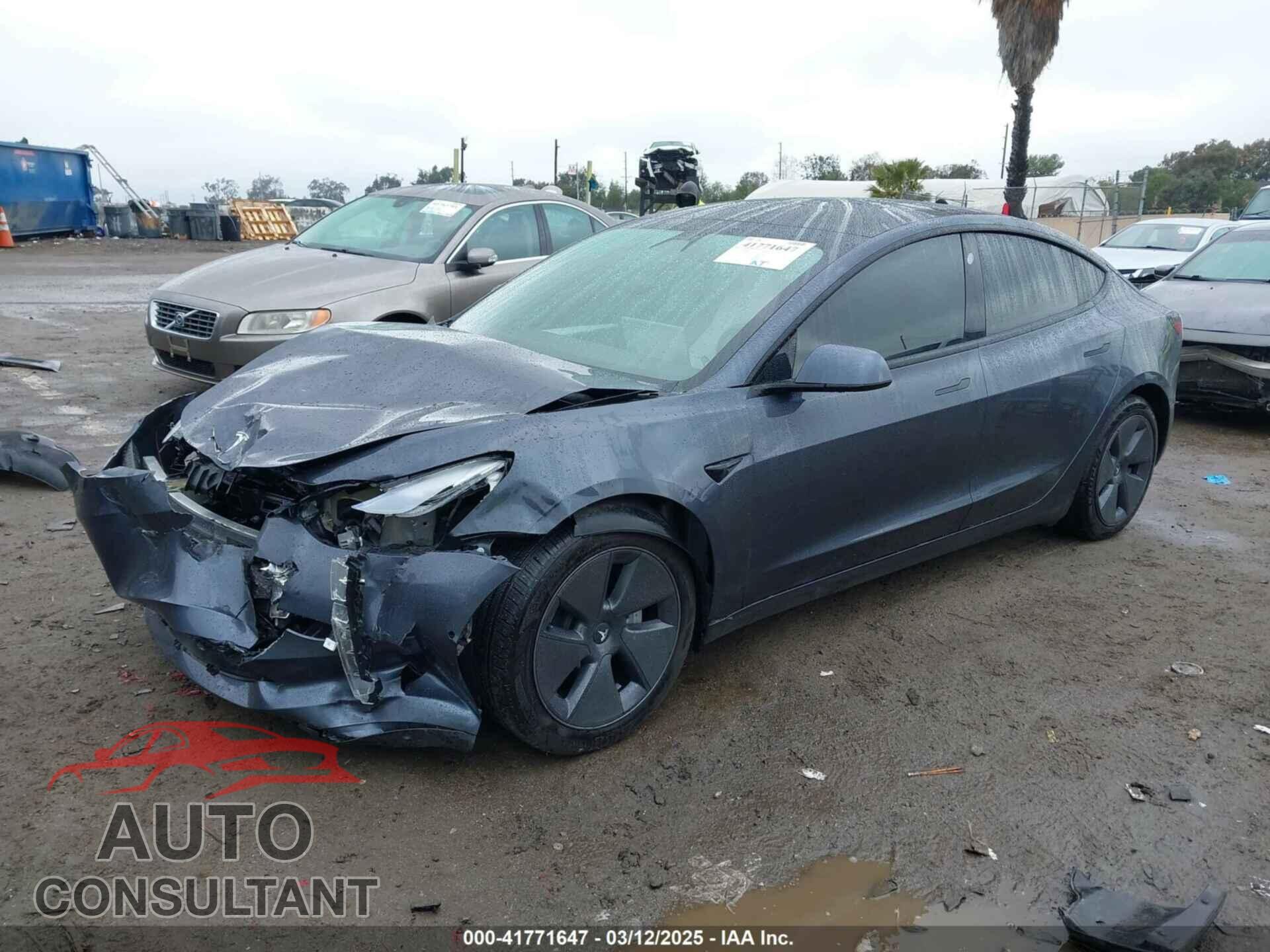TESLA MODEL 3 2022 - 5YJ3E1EBXNF138538