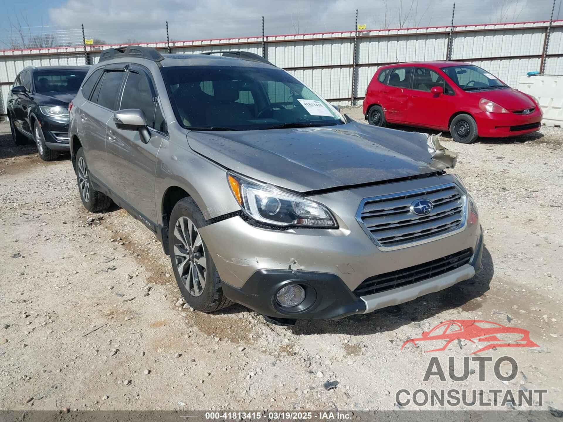 SUBARU OUTBACK 2017 - 4S4BSANC7H3411011