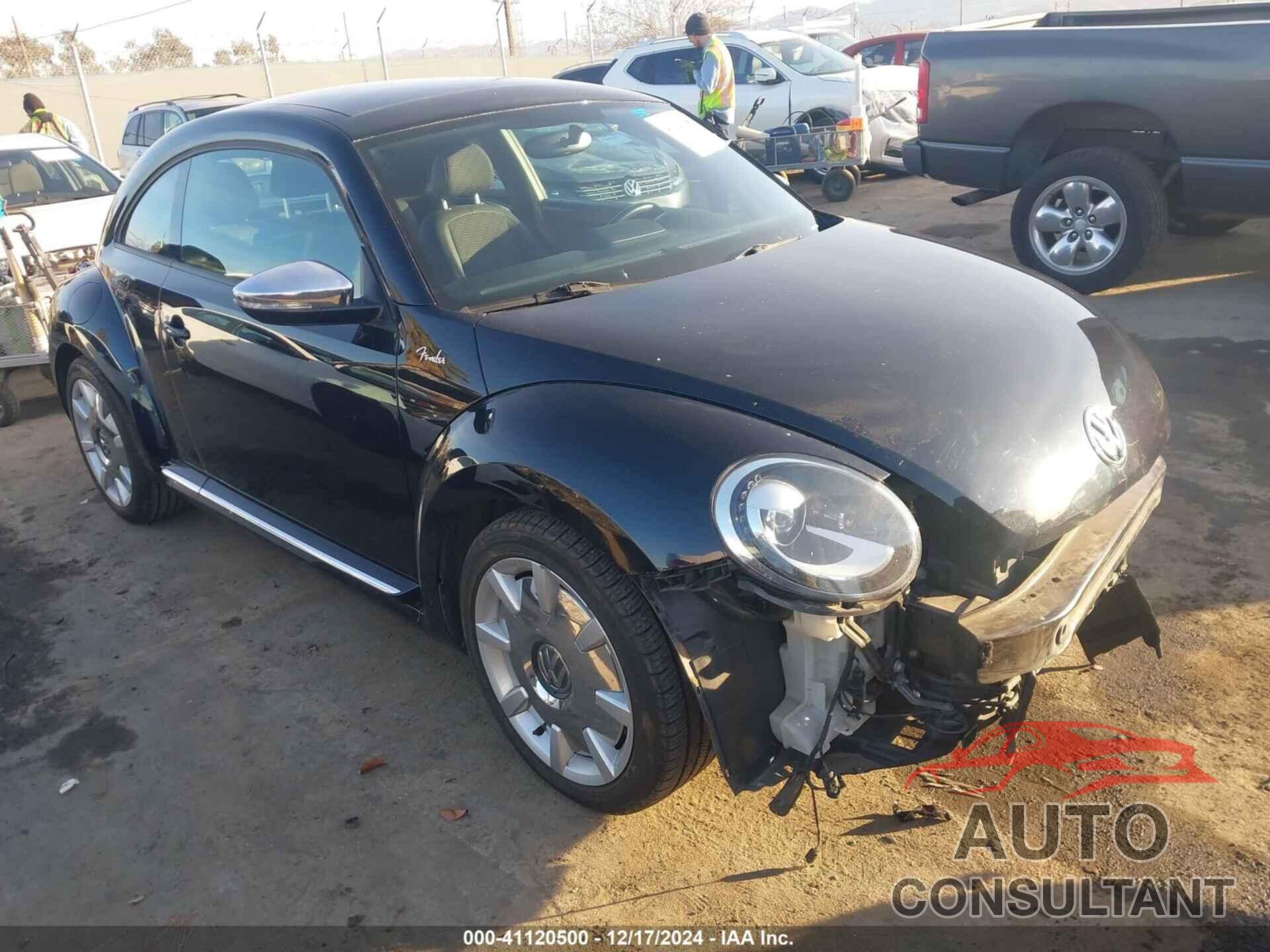 VOLKSWAGEN BEETLE 2013 - 3VWVT7AT3DM680944