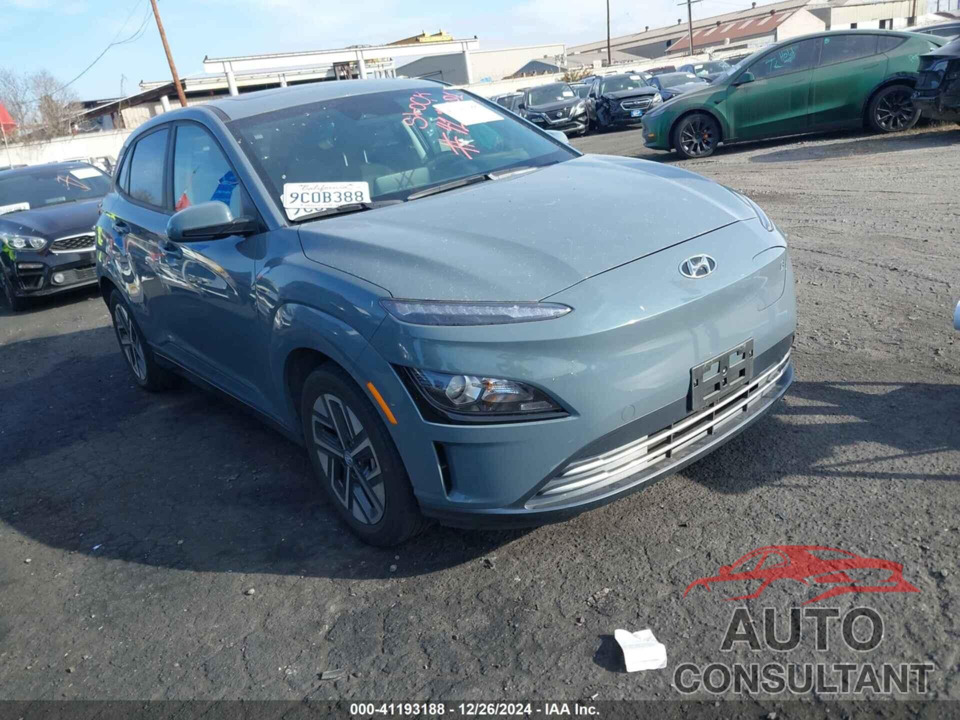 HYUNDAI KONA ELECTRIC 2022 - KM8K33AG4NU159256