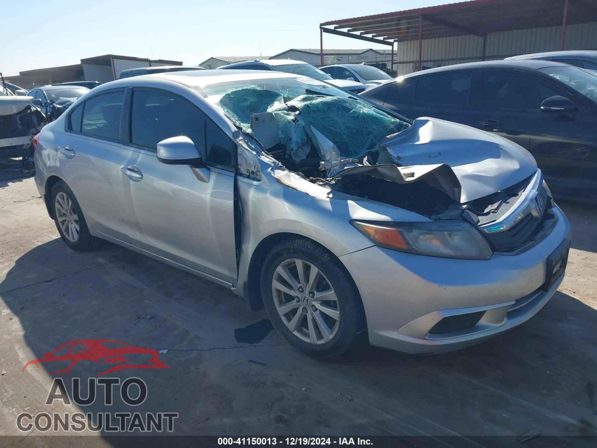 HONDA CIVIC SDN 2012 - 2HGFB2F96CH517259