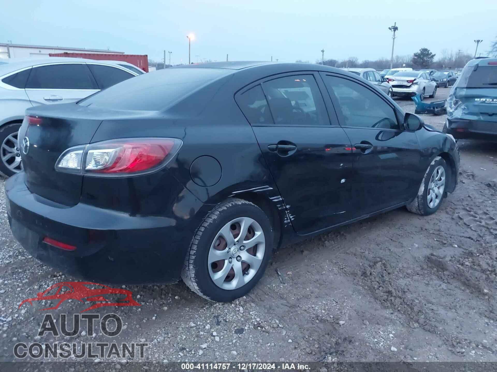 MAZDA MAZDA3 2012 - JM1BL1UF9C1631008
