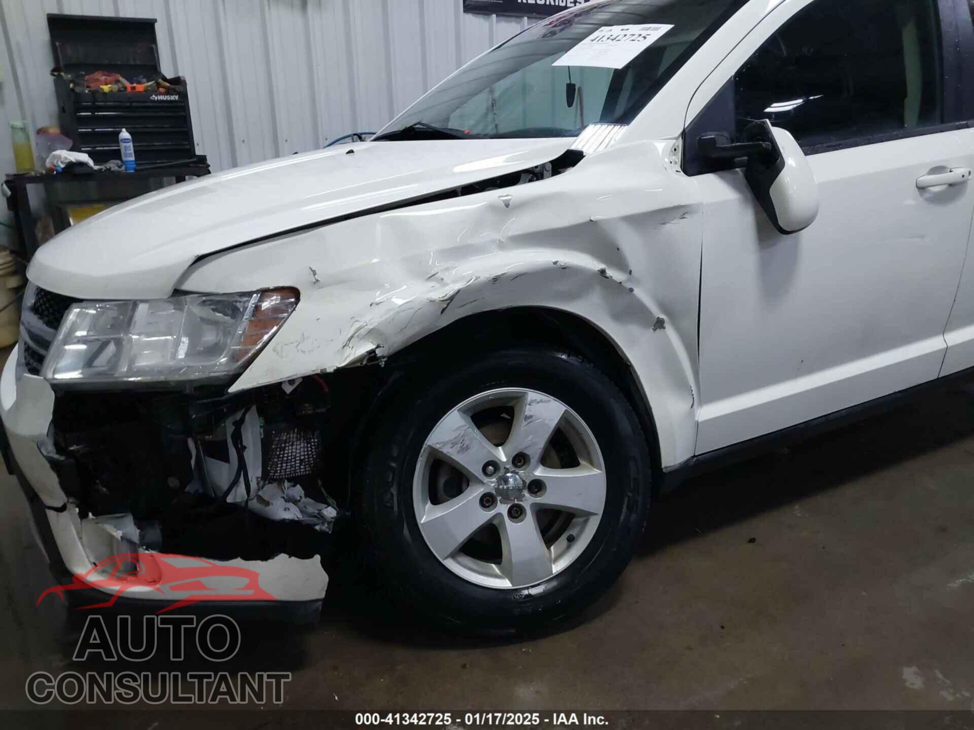 DODGE JOURNEY 2011 - 3D4PH1FG6BT542889