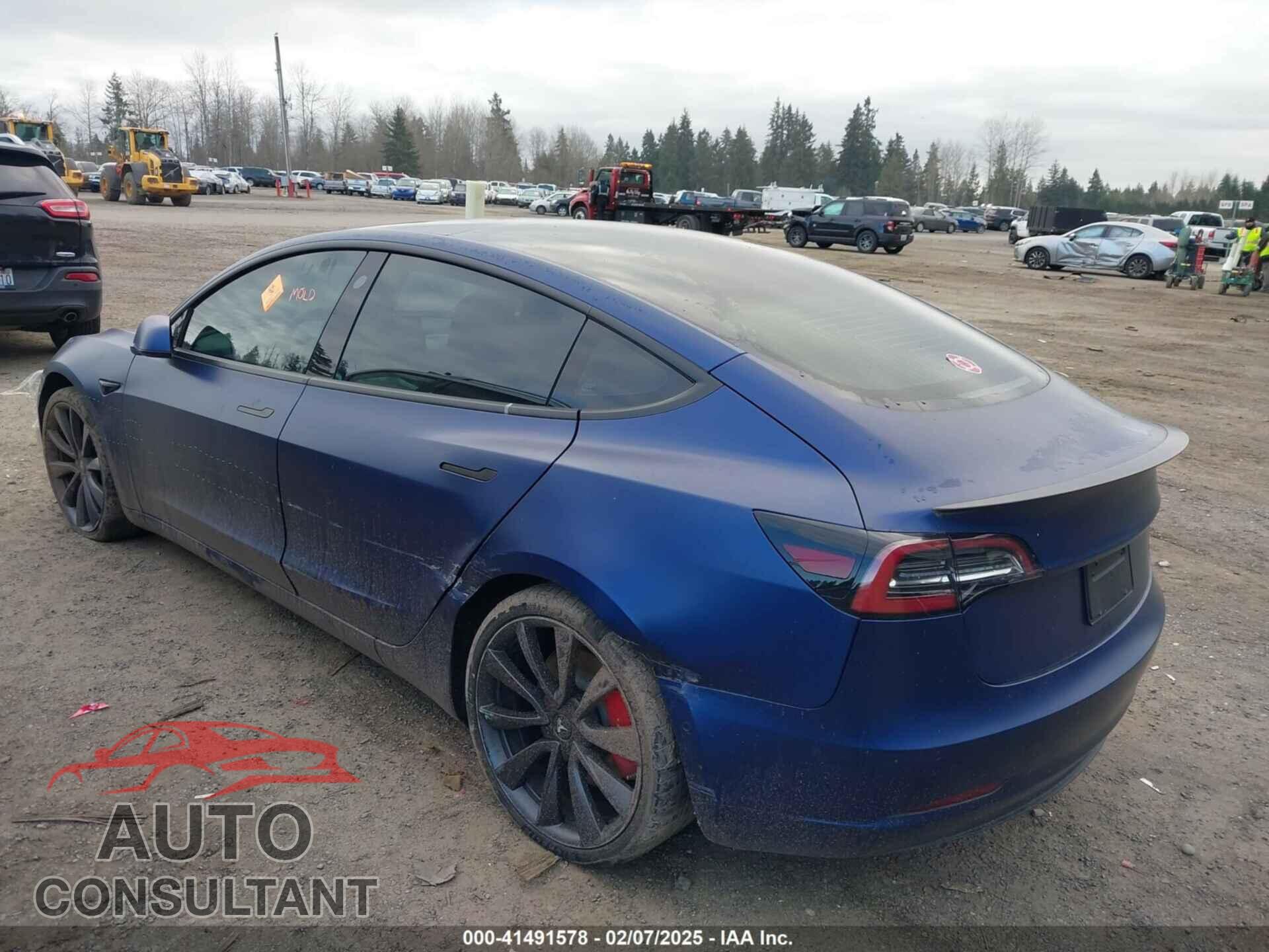TESLA MODEL 3 2020 - 5YJ3E1ECXLF647079