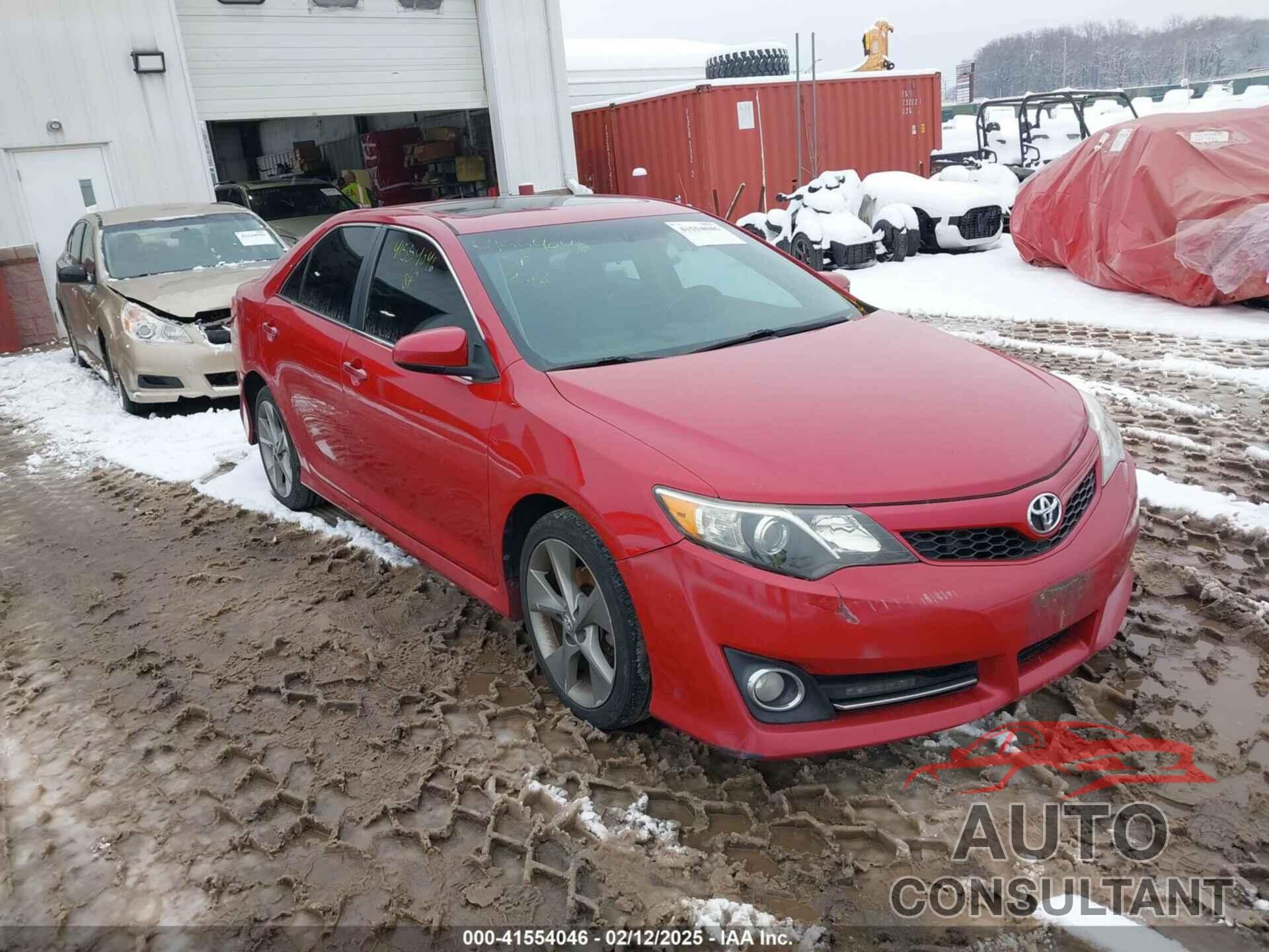 TOYOTA CAMRY 2012 - 4T1BF1FK0CU623620