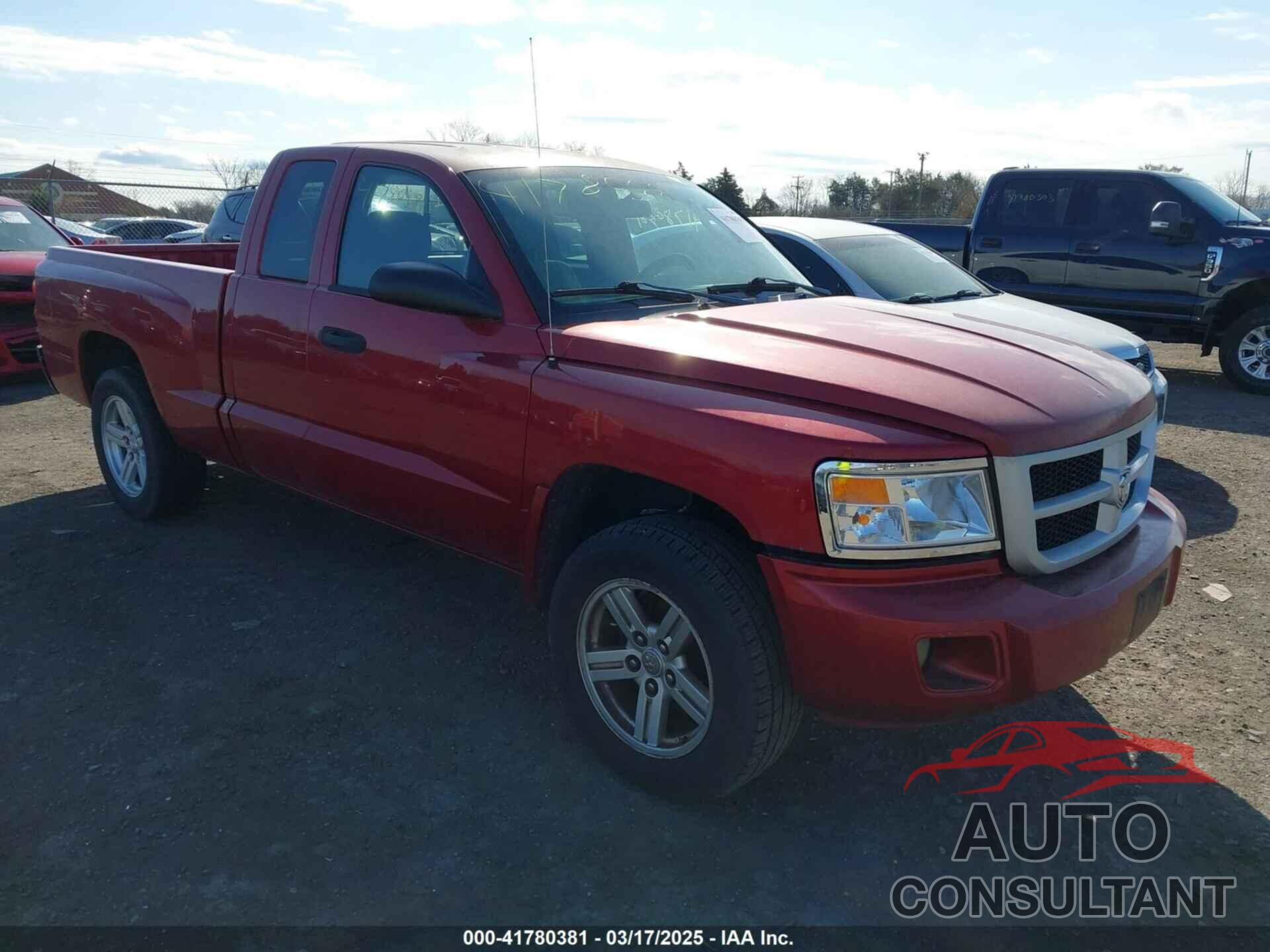 DODGE DAKOTA 2009 - 1D7HE32K39S807513
