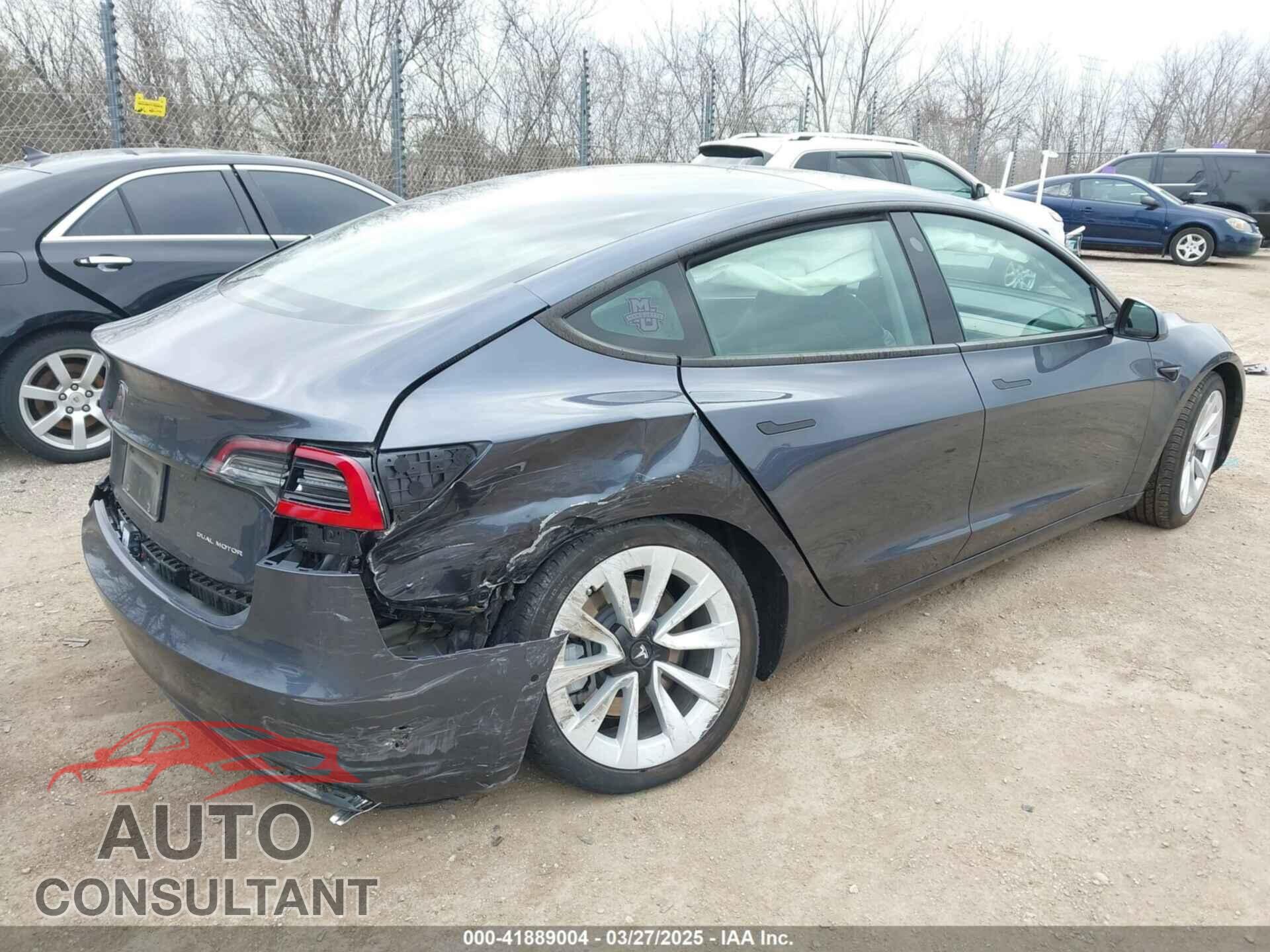 TESLA MODEL 3 2022 - 5YJ3E1EB3NF320646