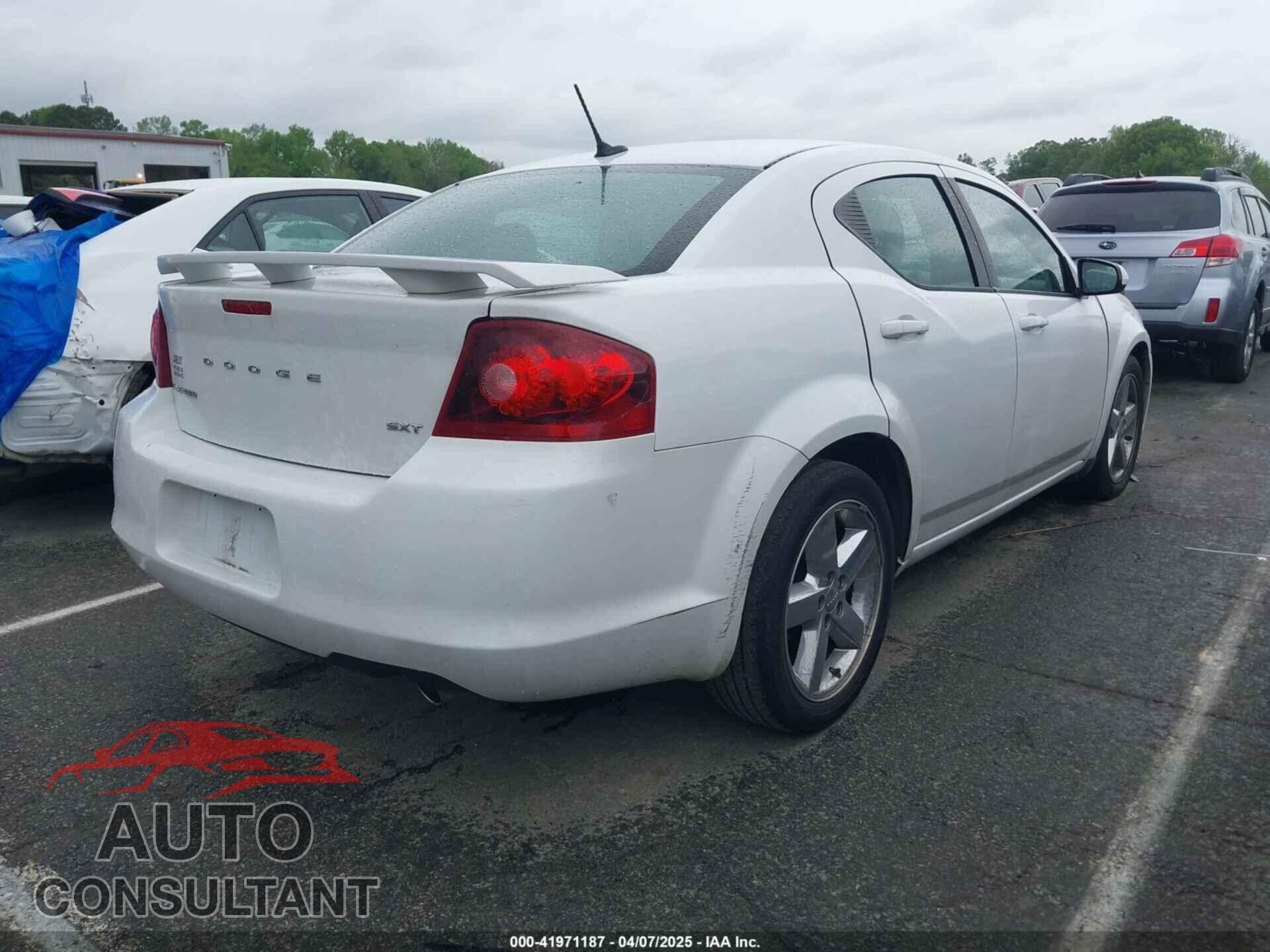DODGE AVENGER 2013 - 1C3CDZCG9DN772959