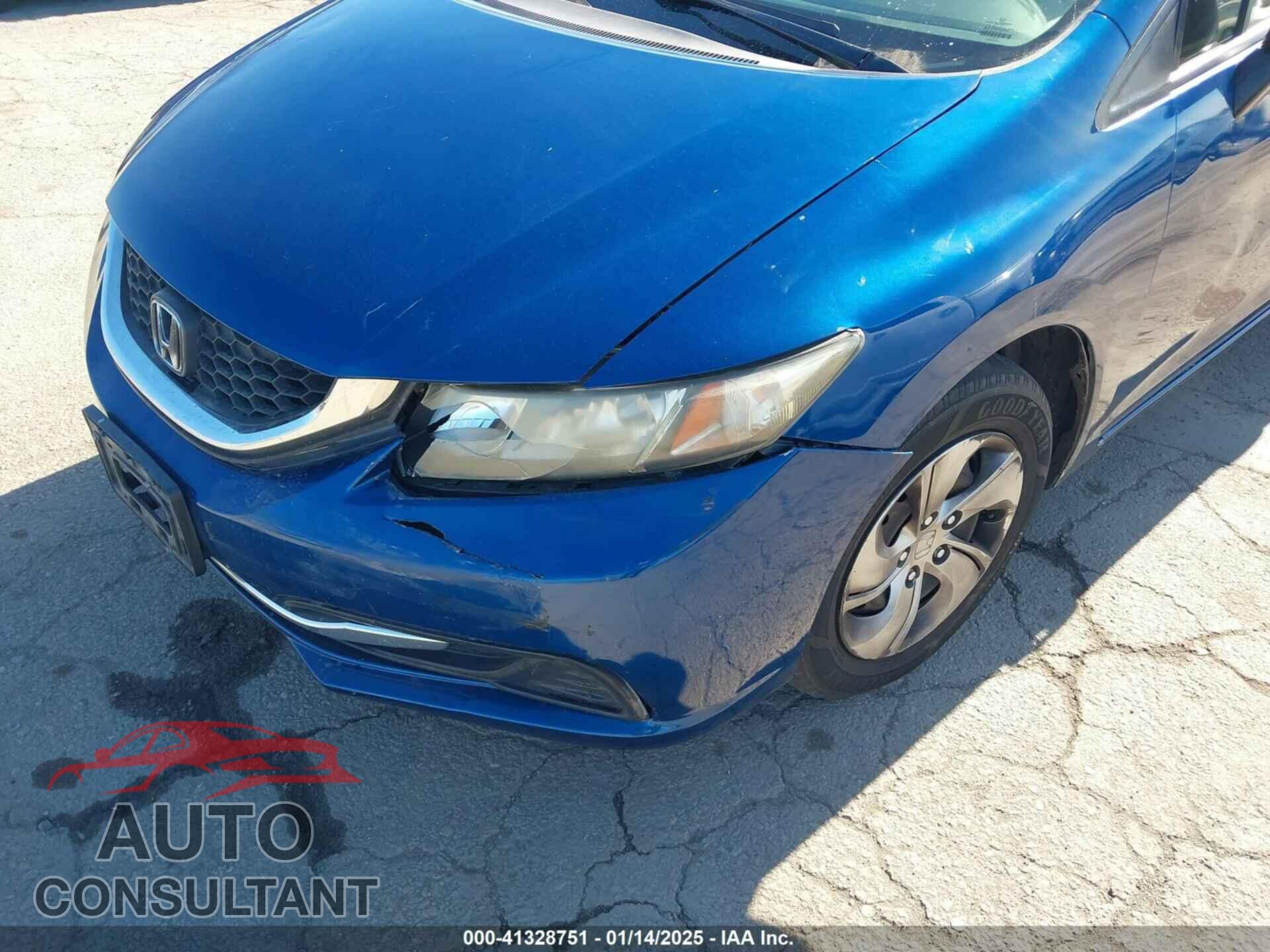 HONDA CIVIC 2013 - 2HGFB2F59DH564199