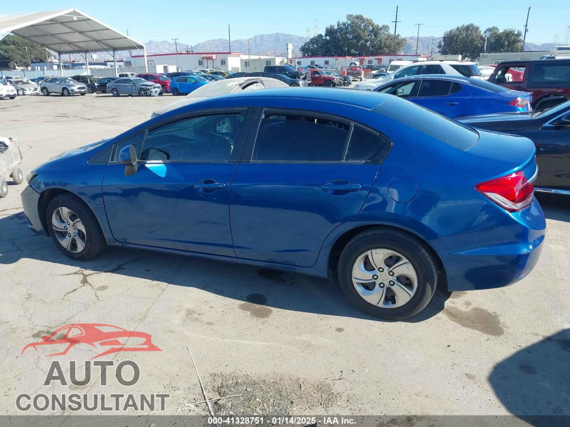 HONDA CIVIC 2013 - 2HGFB2F59DH564199