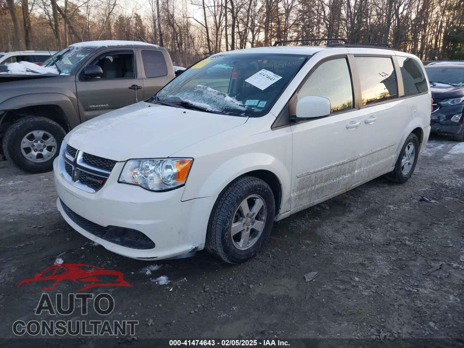DODGE GRAND CARAVAN 2011 - 2D4RN3DGXBR601333