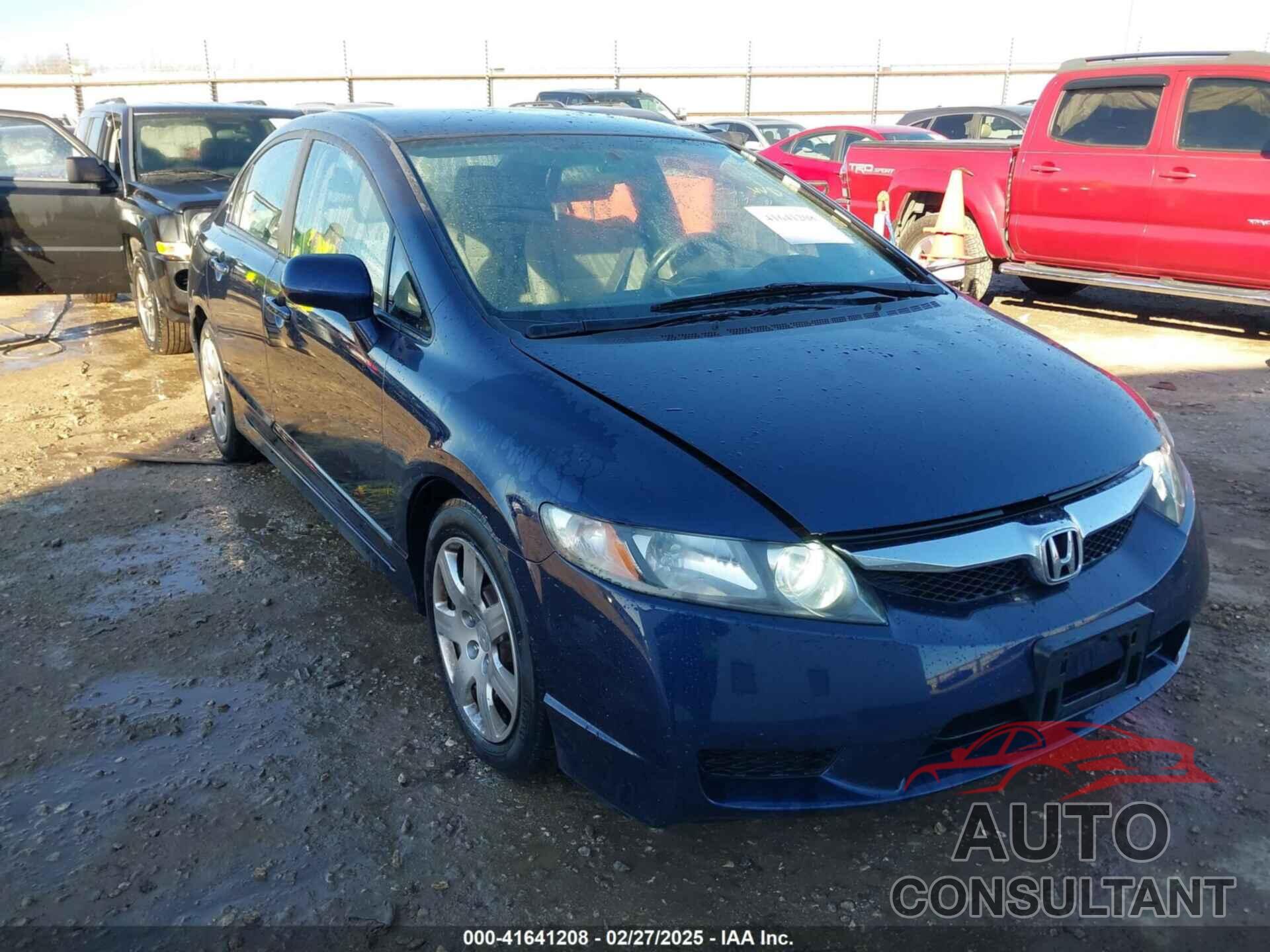 HONDA CIVIC 2009 - 19XFA16539E034180