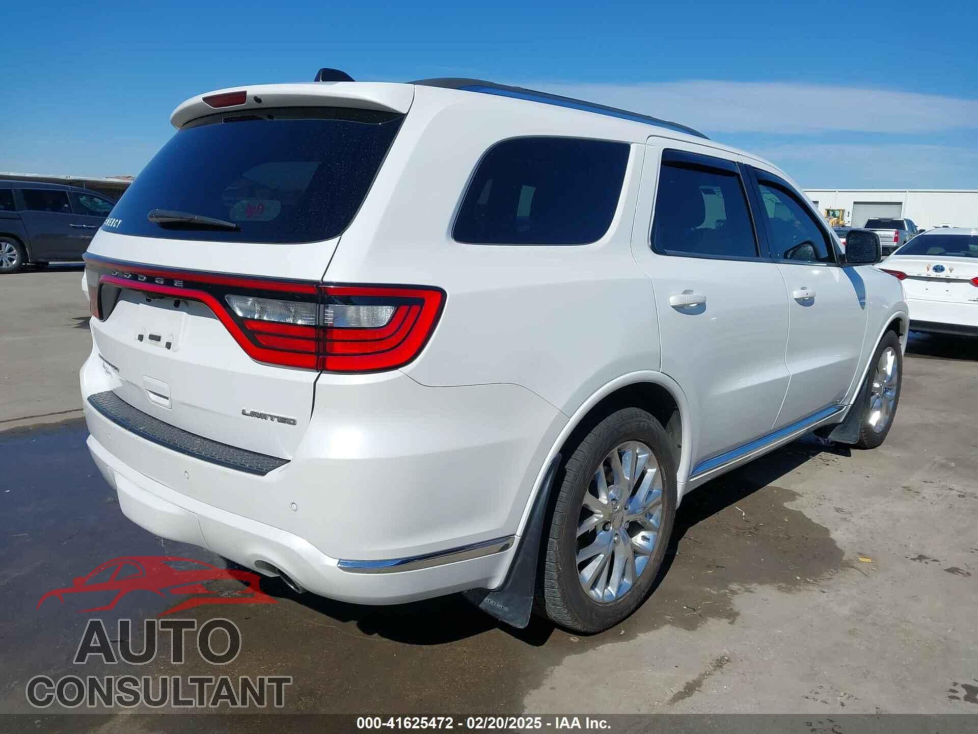 DODGE DURANGO 2016 - 1C4RDHDG8GC475227