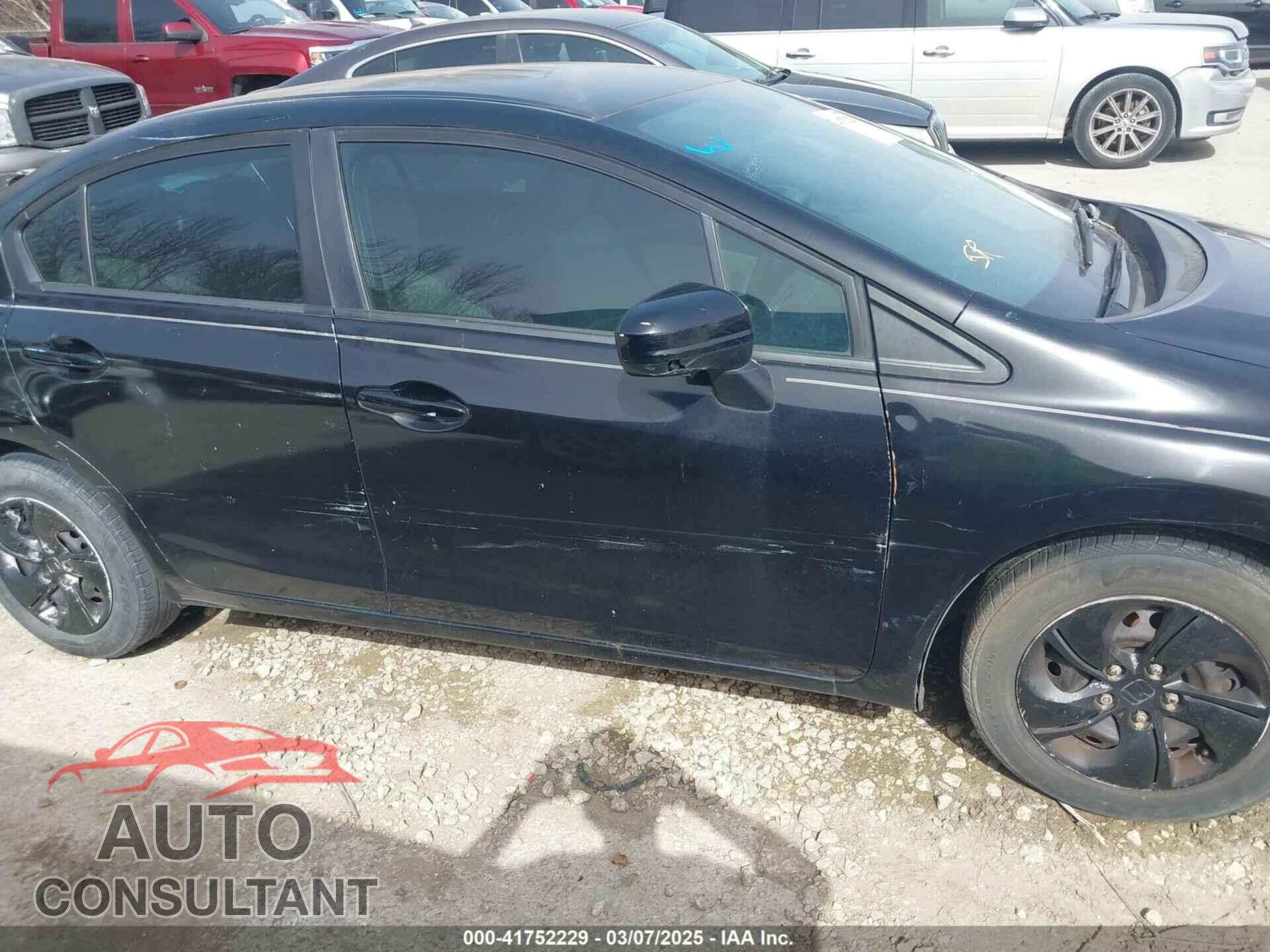 HONDA CIVIC 2014 - 19XFB2F5XEE012125