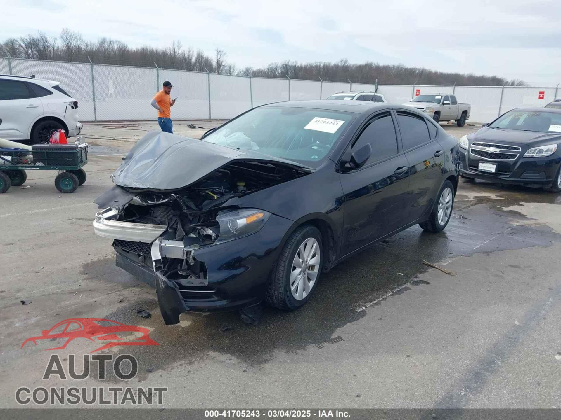 DODGE DART 2014 - 1C3CDFBB9ED833593