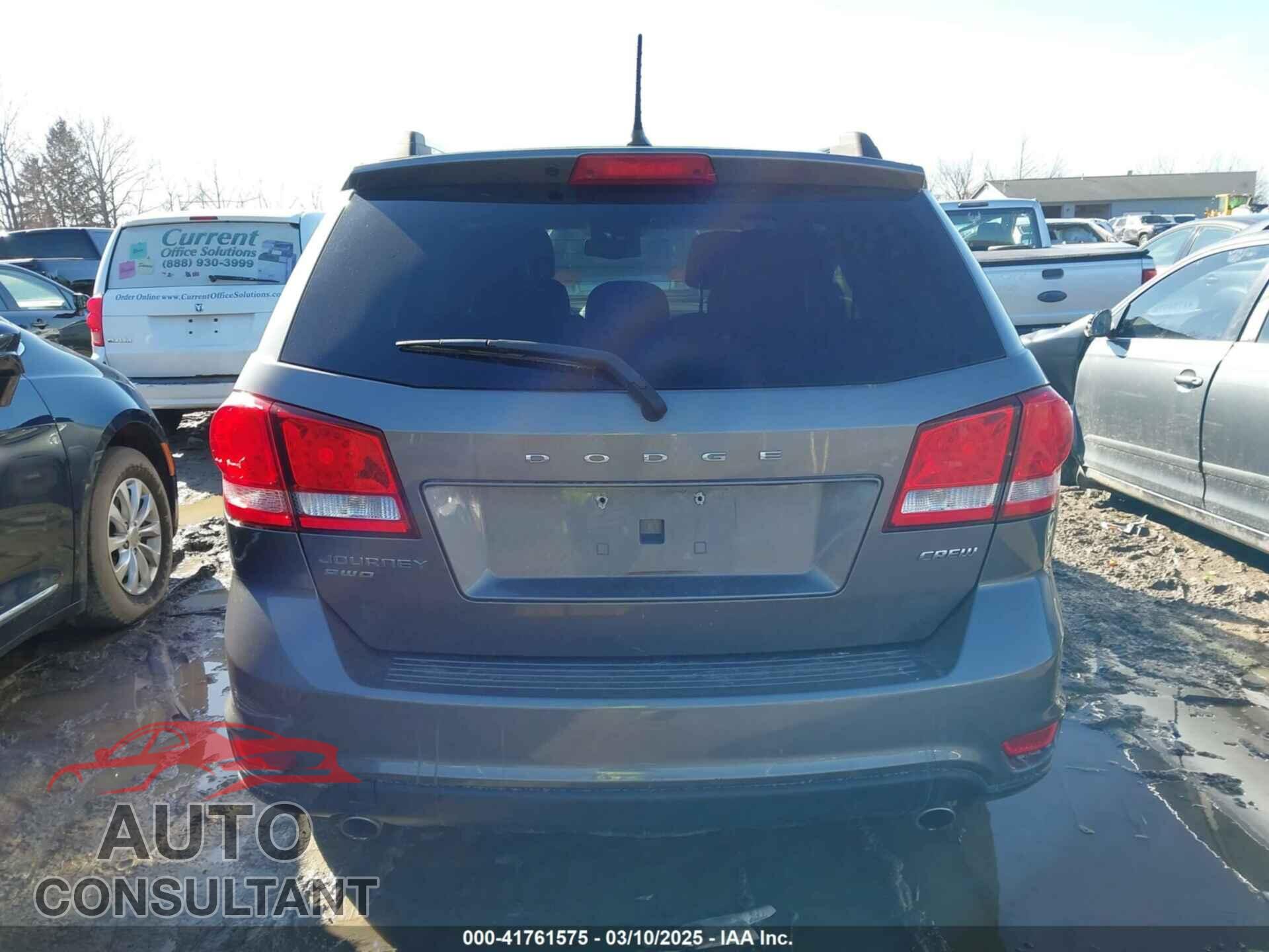 DODGE JOURNEY 2012 - 3C4PDDDG8CT181714