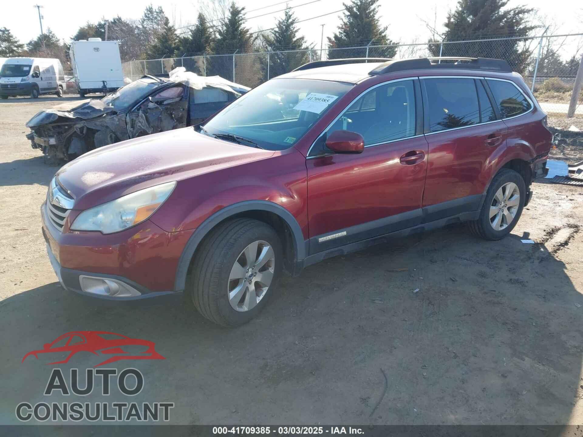 SUBARU OUTBACK 2012 - 4S4BRBLC6C3251734