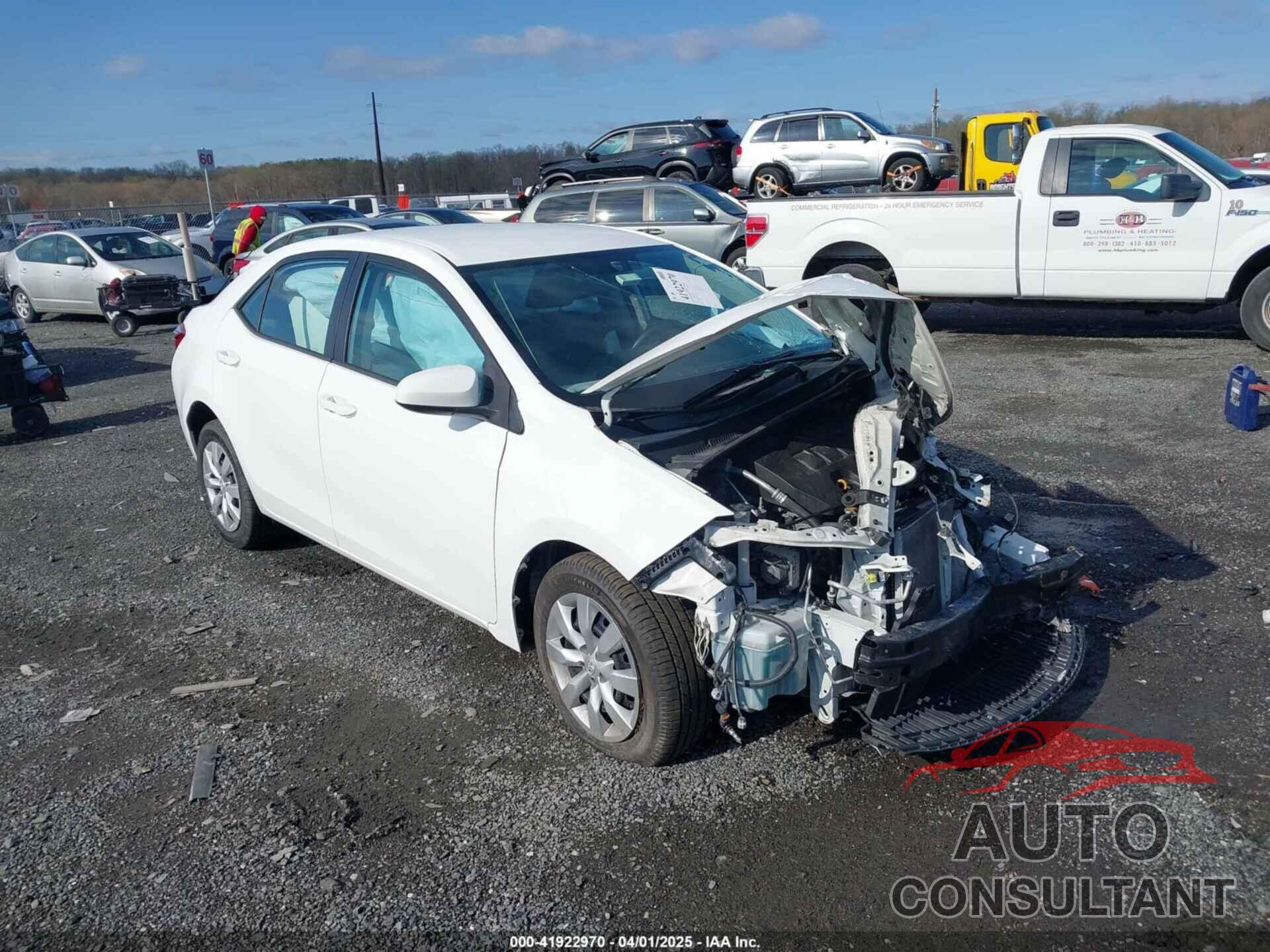TOYOTA COROLLA 2016 - 2T1BURHE4GC537214