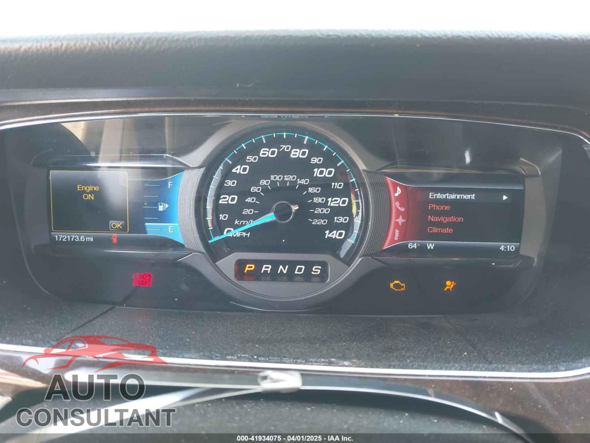 FORD TAURUS 2013 - 1FAHP2F82DG218533