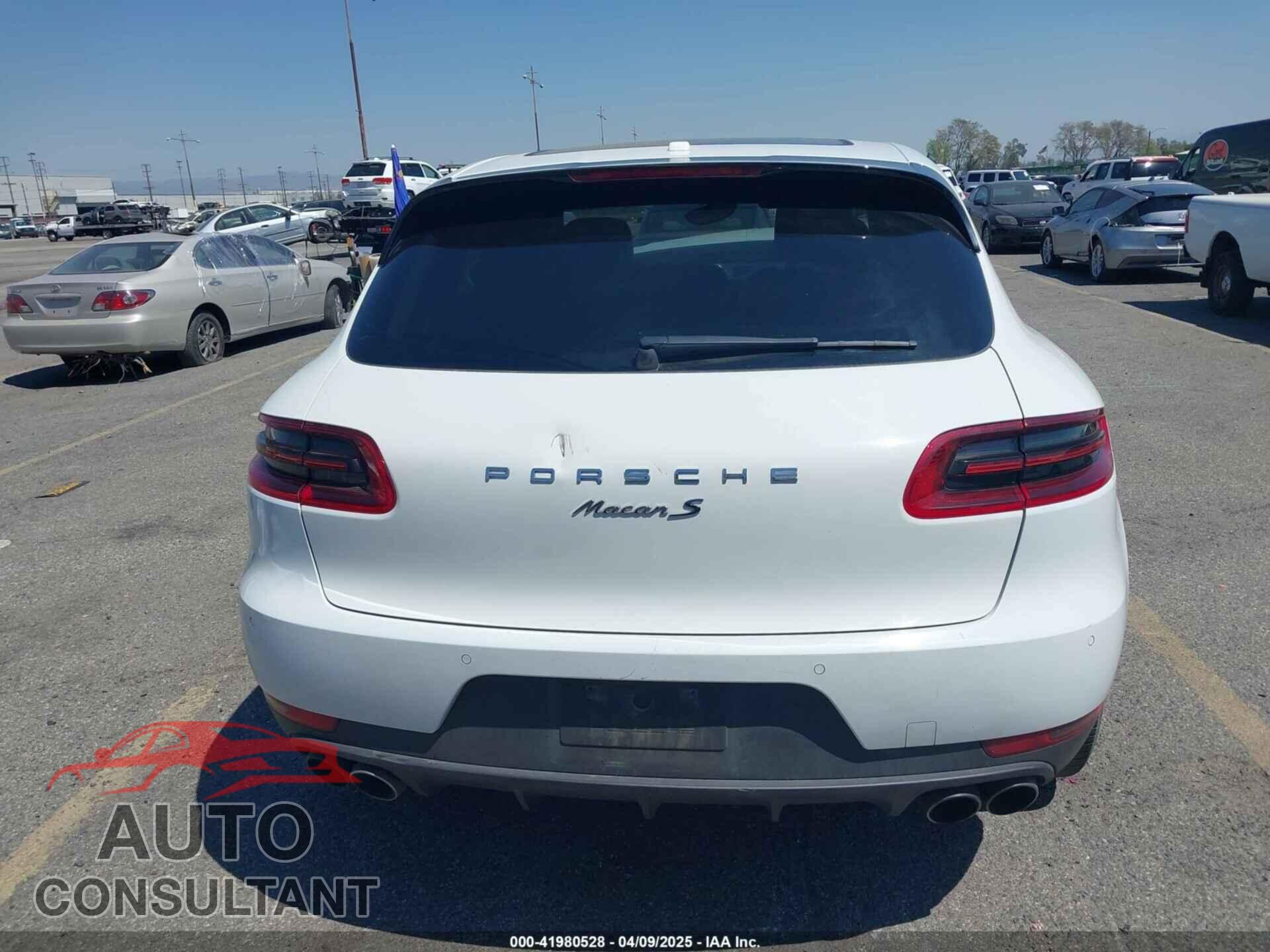 PORSCHE MACAN 2016 - WP1AB2A51GLB52574