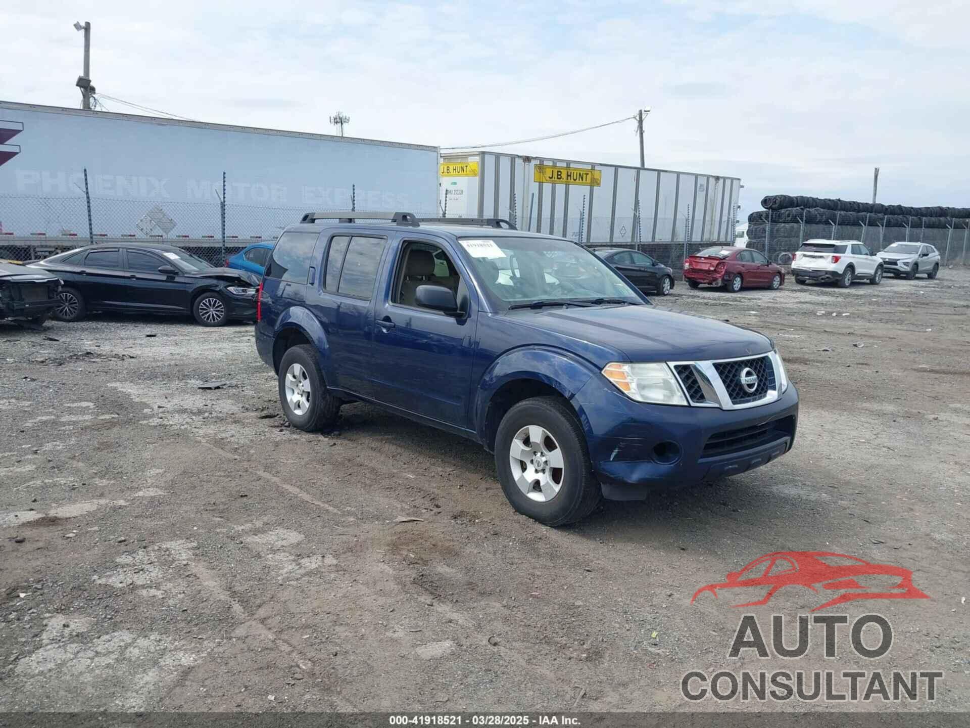 NISSAN PATHFINDER 2009 - 5N1AR18BX9C617550