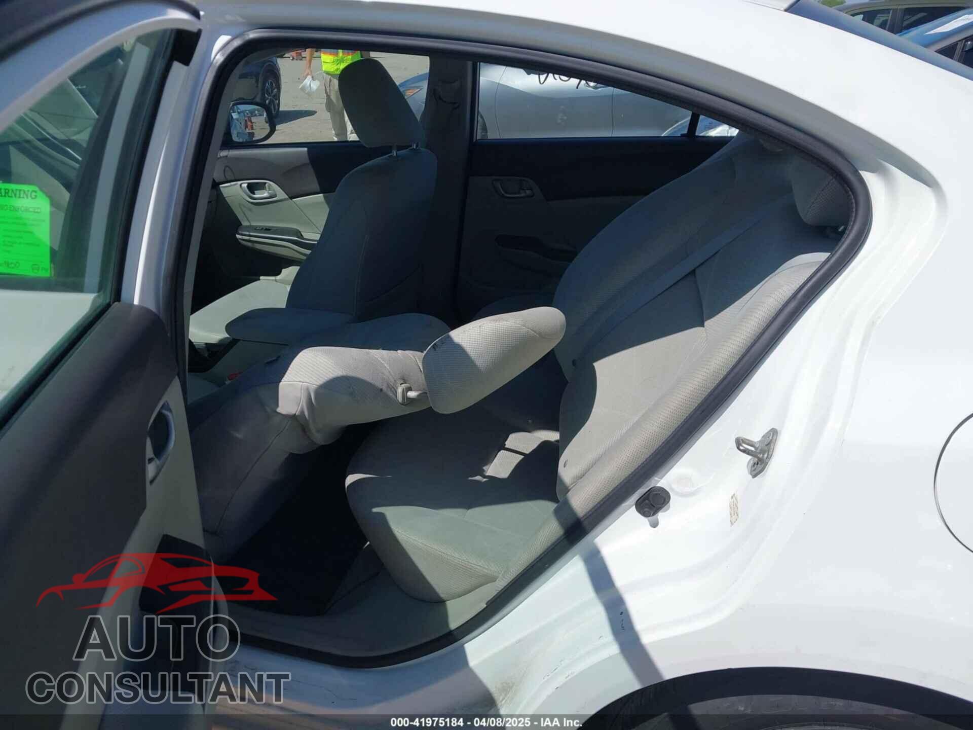 HONDA CIVIC 2012 - 19XFB2F55CE101646