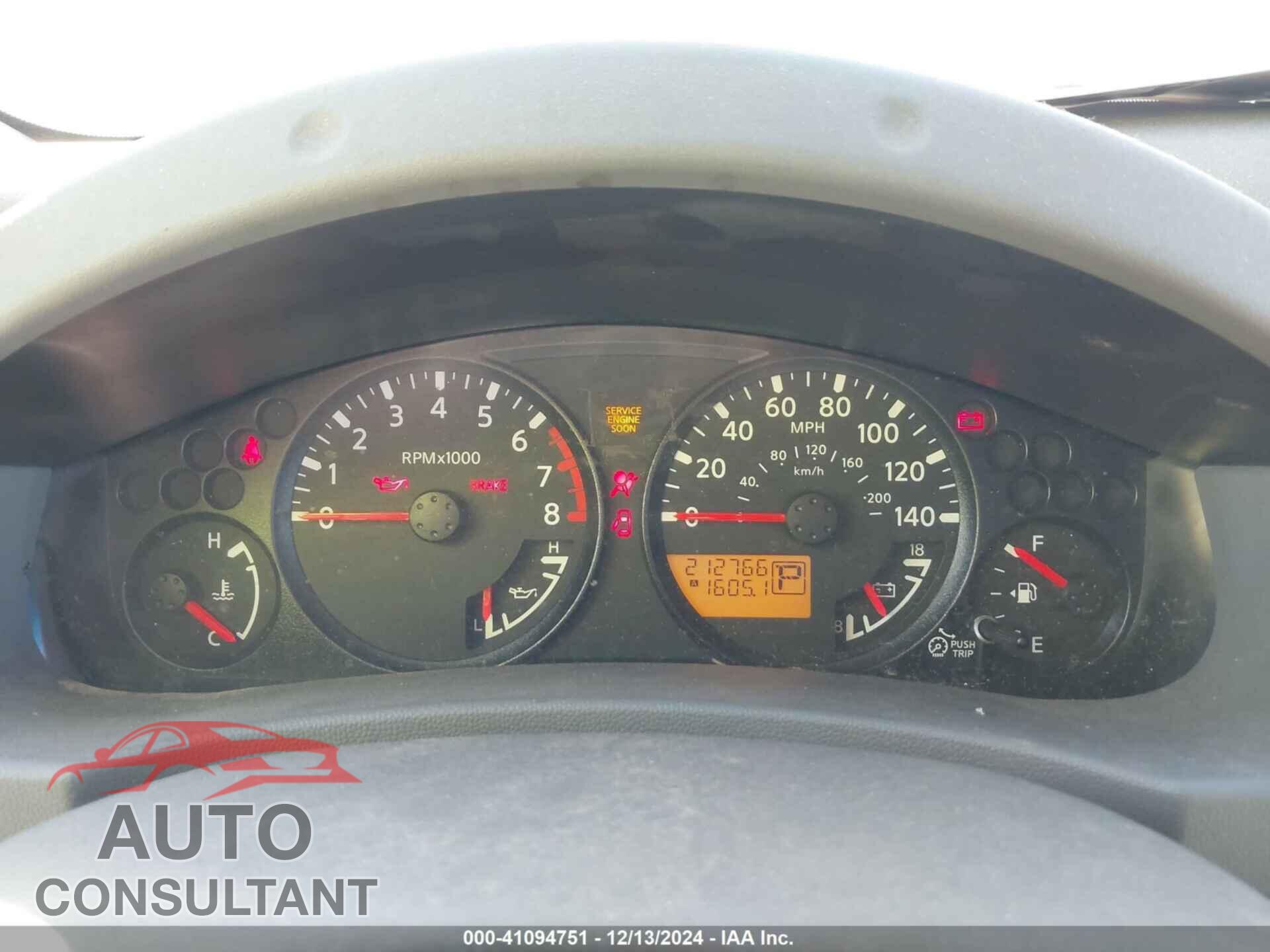 NISSAN FRONTIER 2011 - 1N6AD0ER8BC433306
