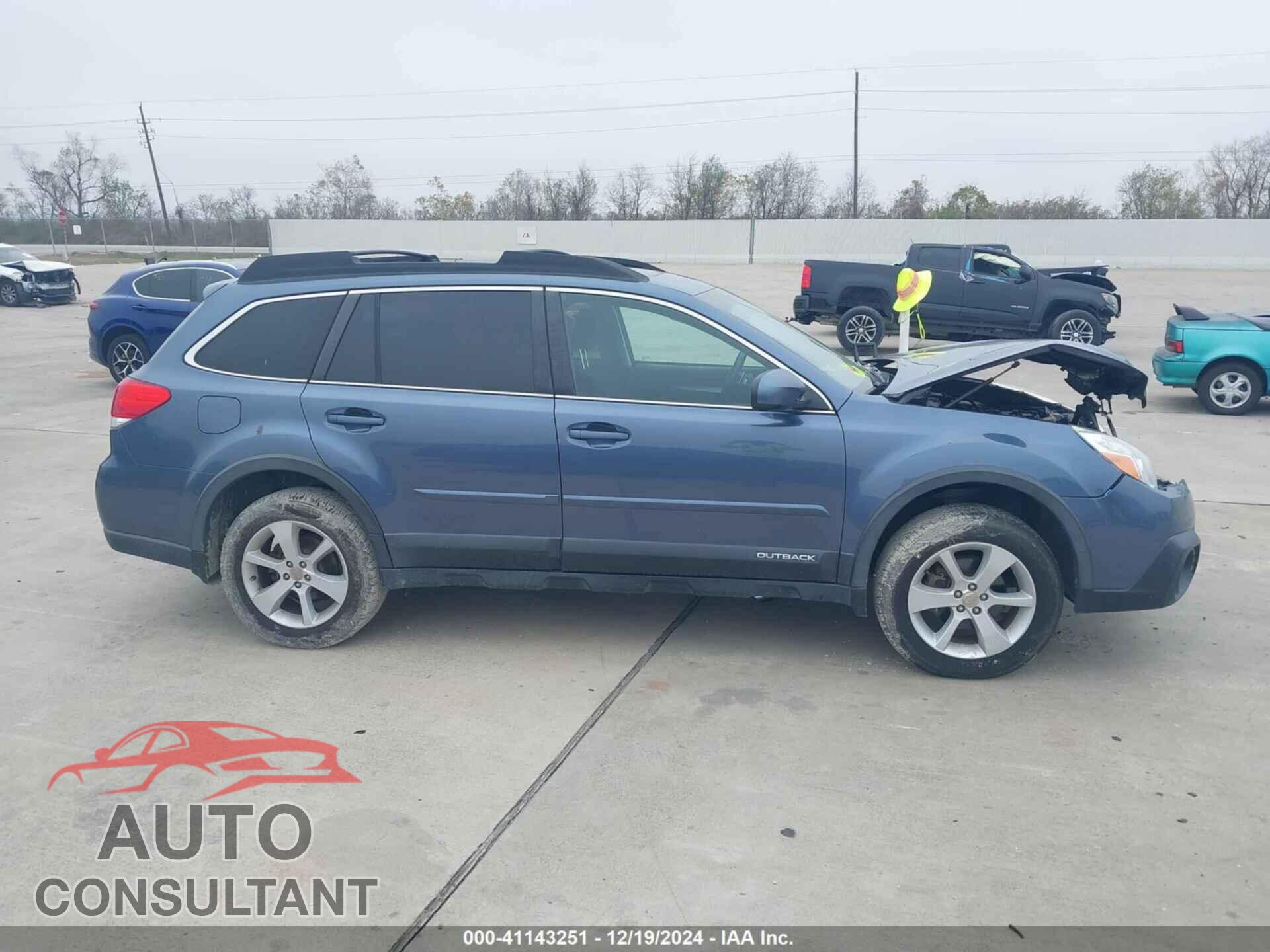 SUBARU OUTBACK 2014 - 4S4BRCDC7E3283437