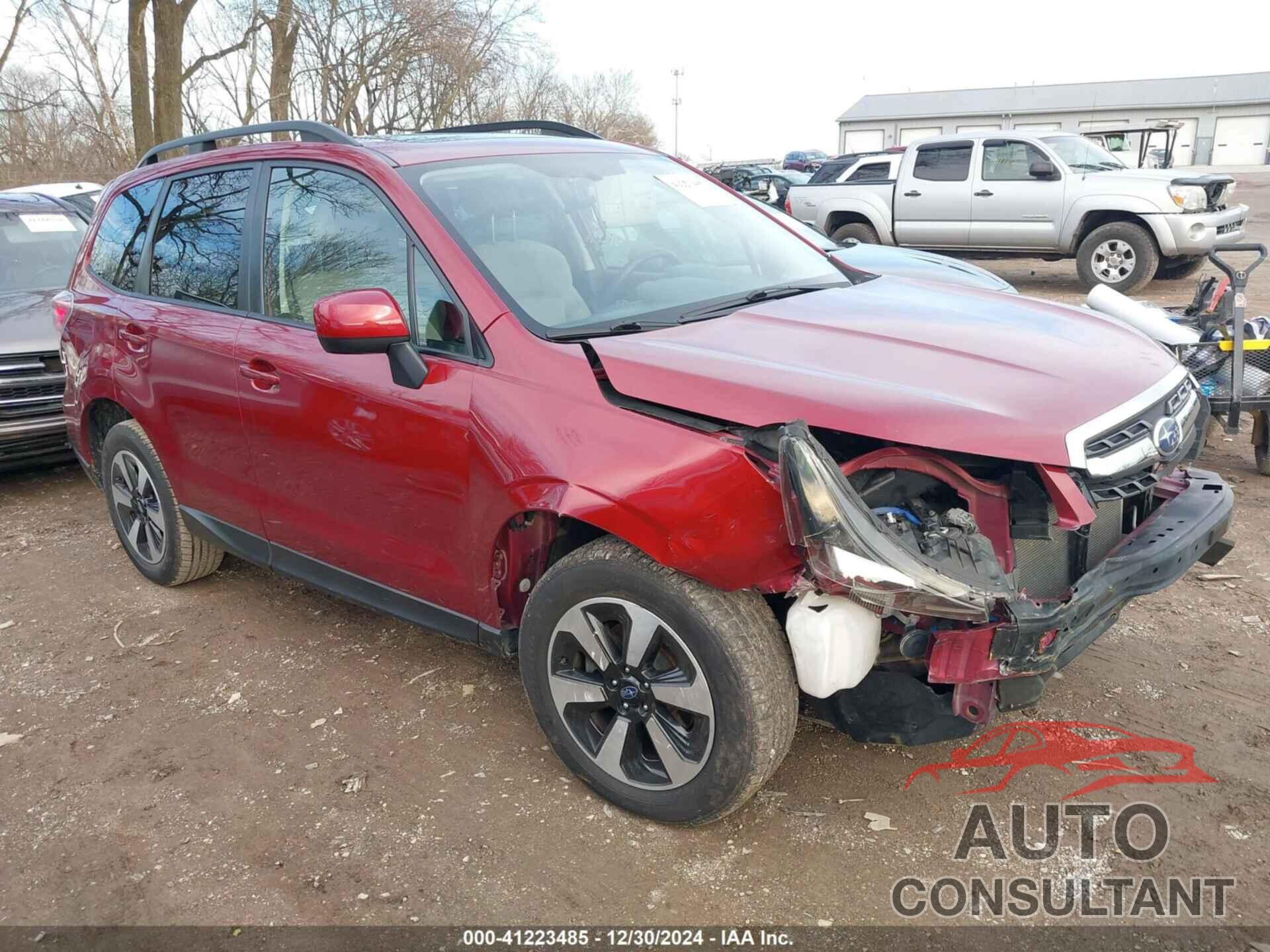 SUBARU FORESTER 2018 - JF2SJAEC6JH407260