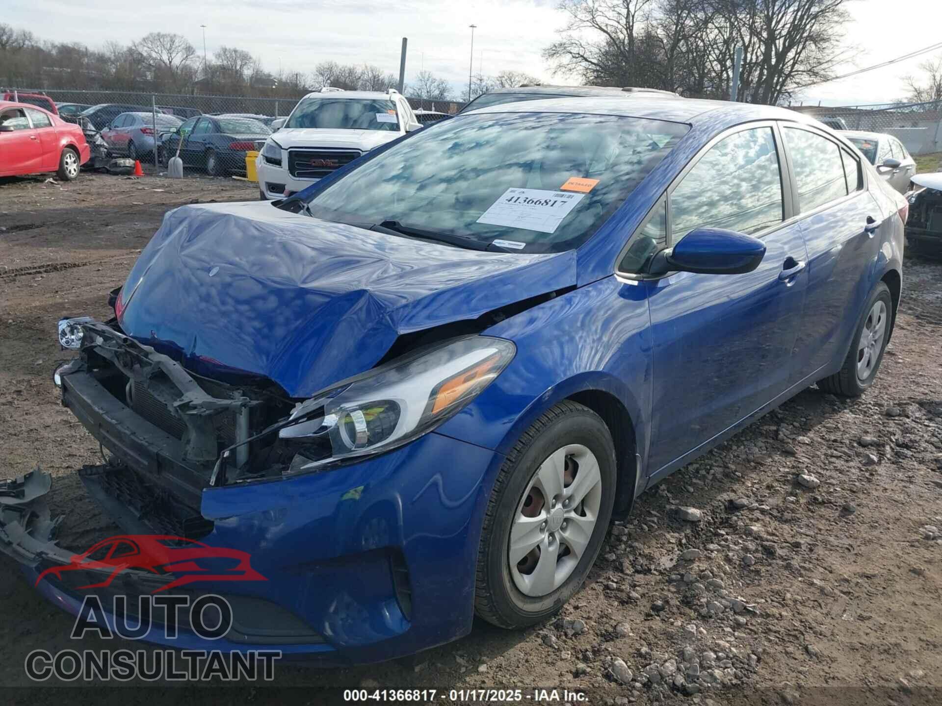 KIA FORTE 2017 - 3KPFK4A75HE120614
