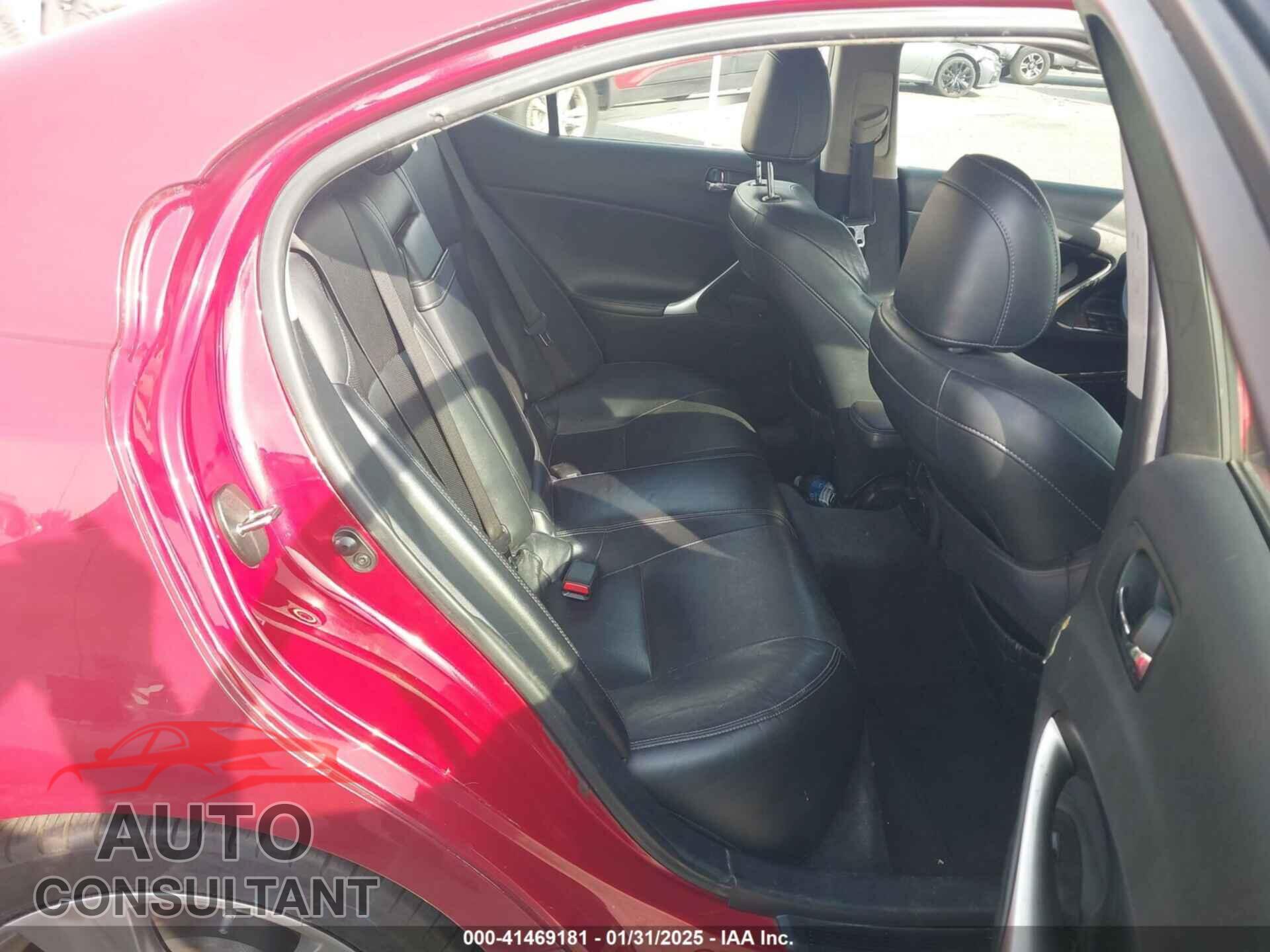 LEXUS IS 250 2013 - JTHBF5C23D5186657