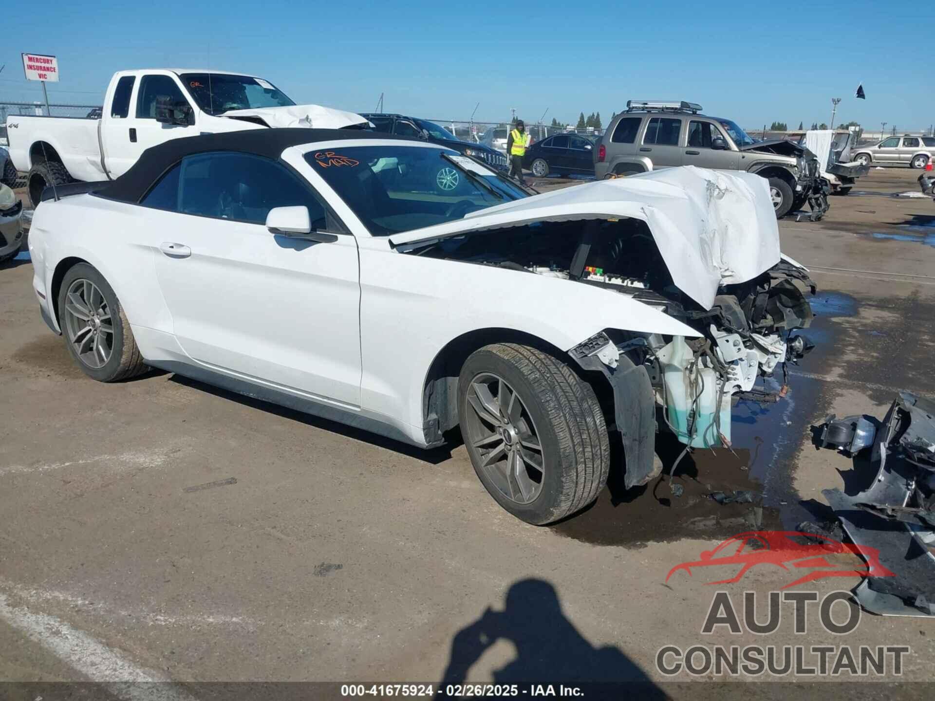 FORD MUSTANG 2017 - 1FATP8UH8H5293237