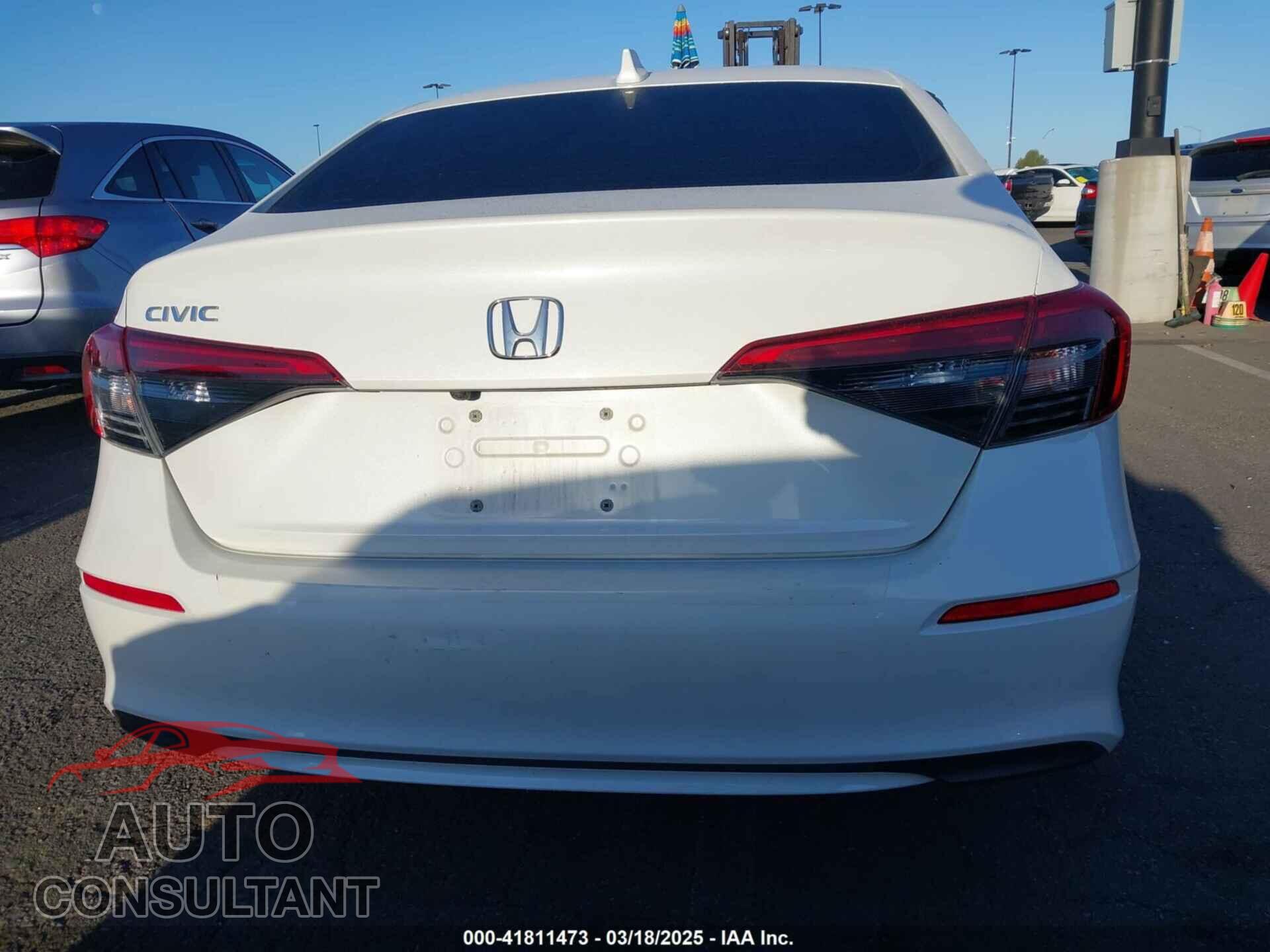 HONDA CIVIC 2022 - 2HGFE2F28NH549174