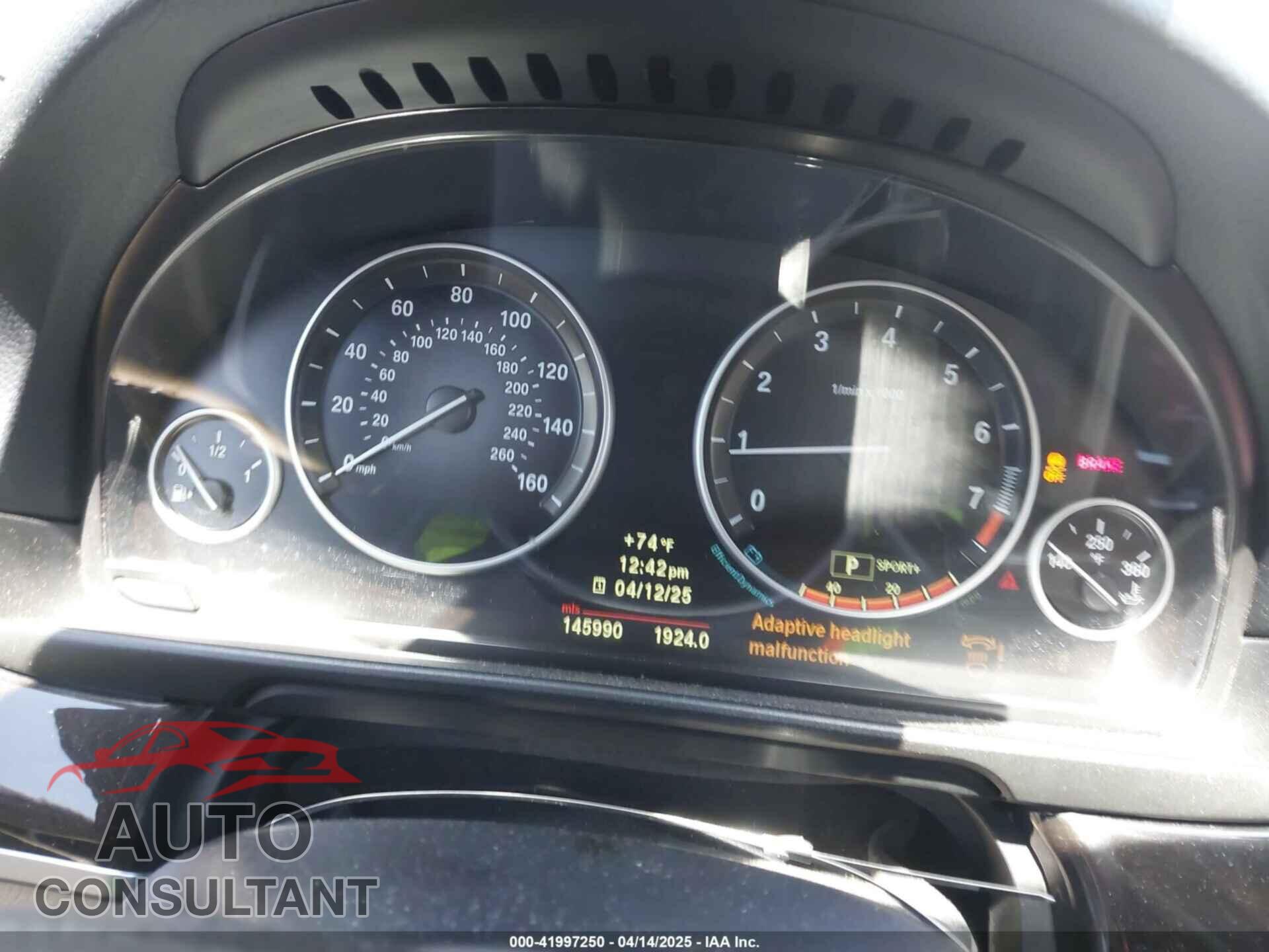BMW 528I 2013 - WBAXH5C52DD113388