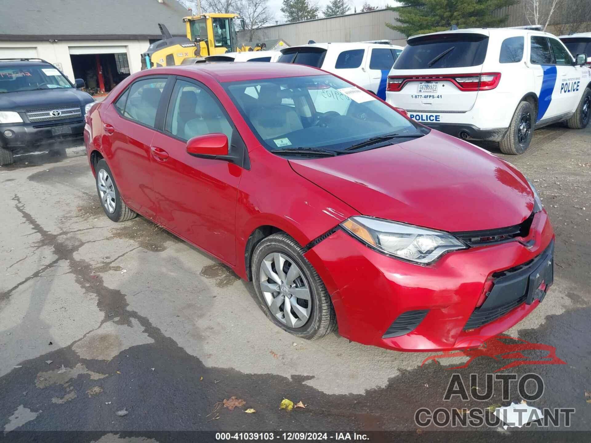 TOYOTA COROLLA 2014 - 2T1BURHE7EC081772